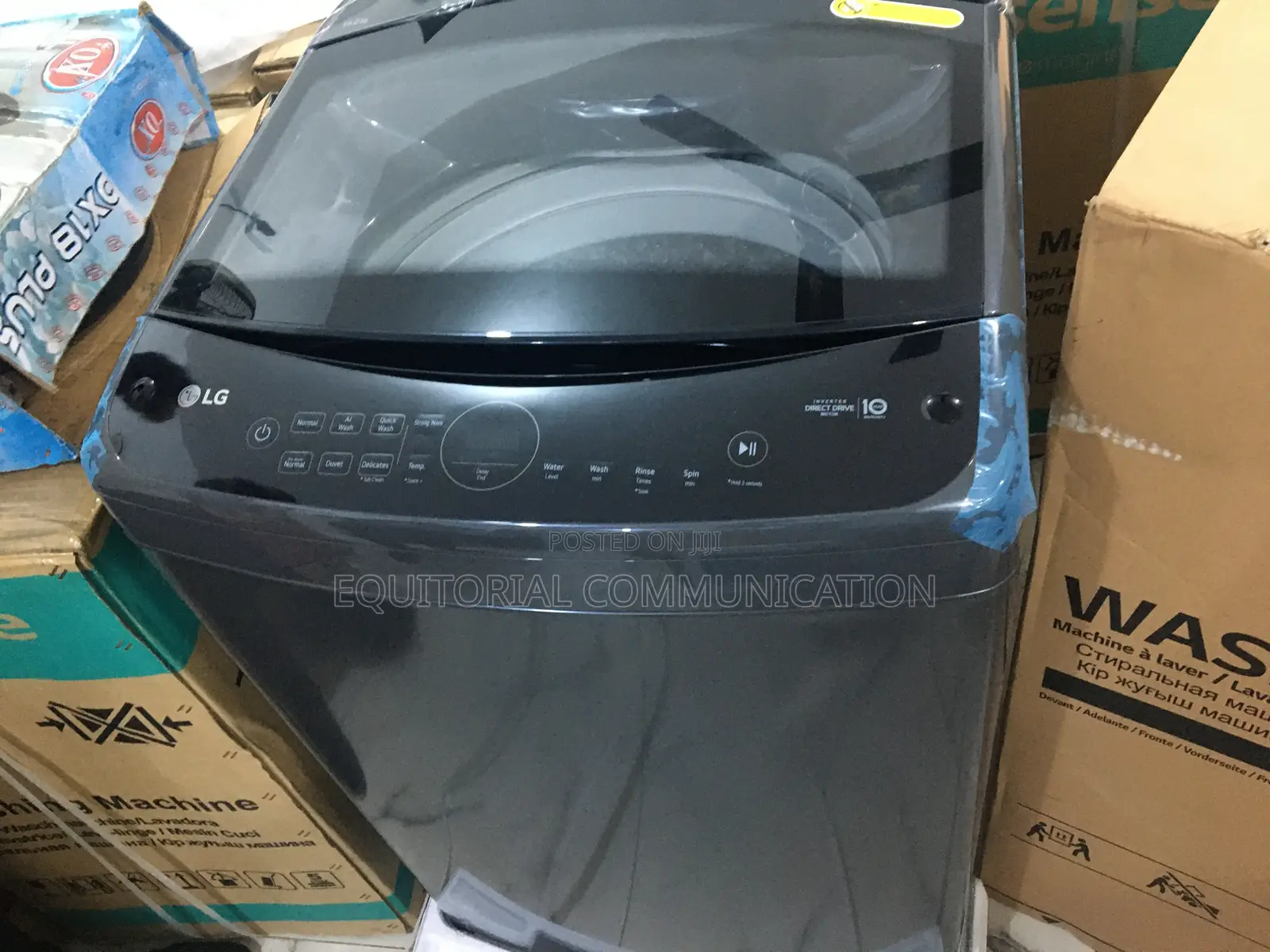 Lg 19kg Top Loader Washer With Smooth Performance Style