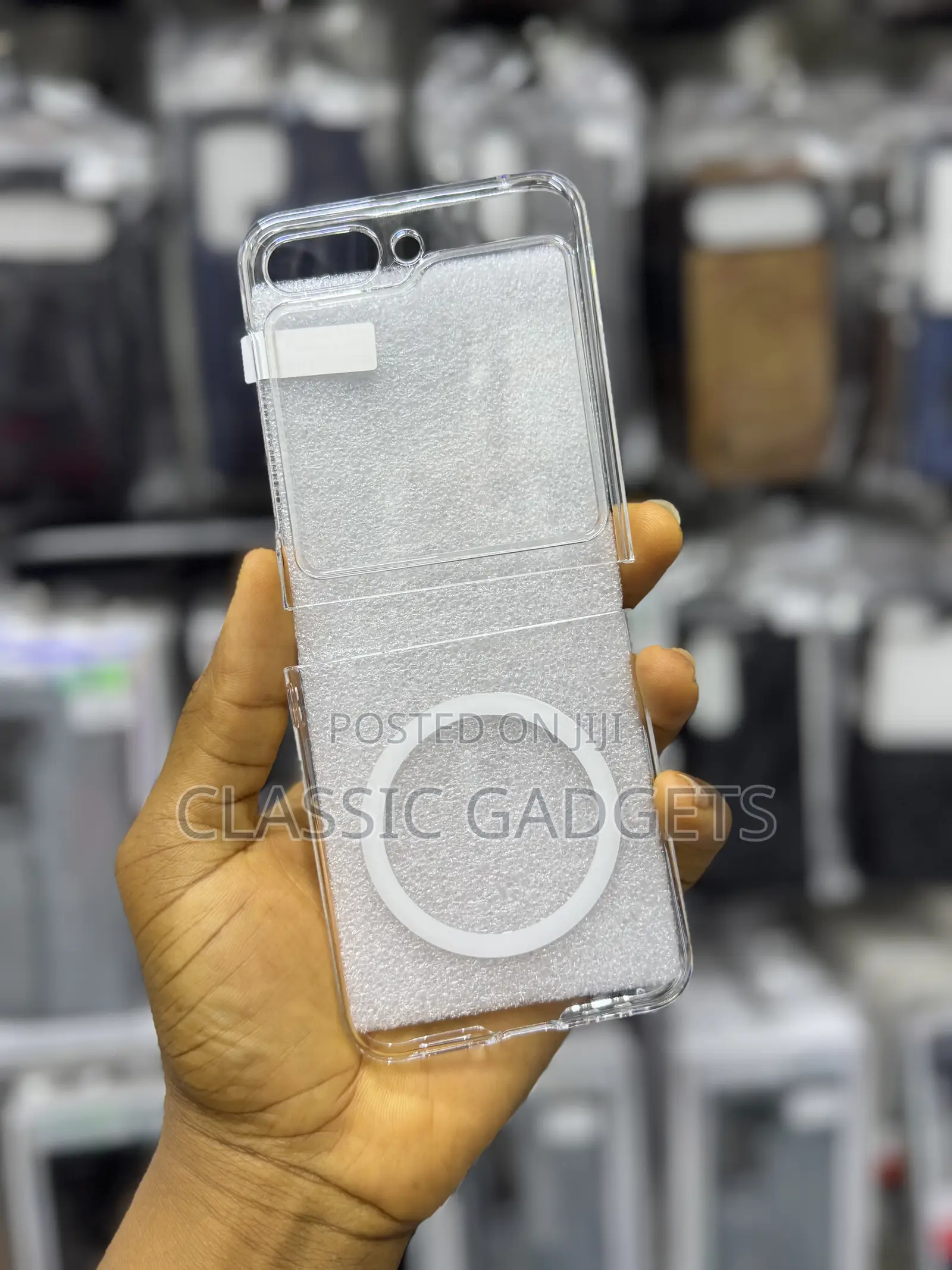 Crystal Clear Magsafe Case for Samsung Galaxy Z Flip 7