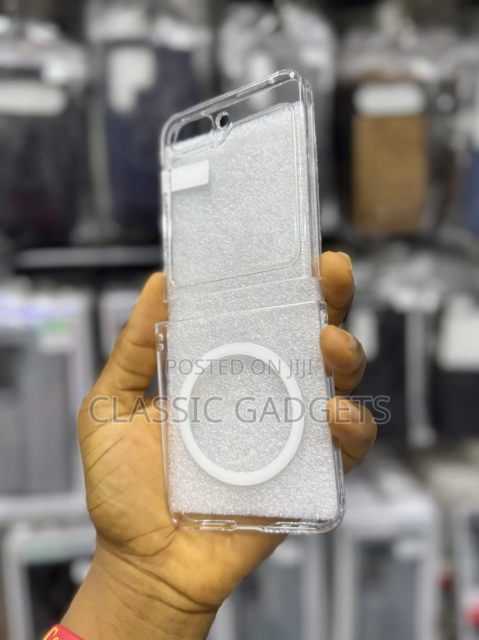 Crystal Clear Magsafe Case for Samsung Galaxy Z Flip 7