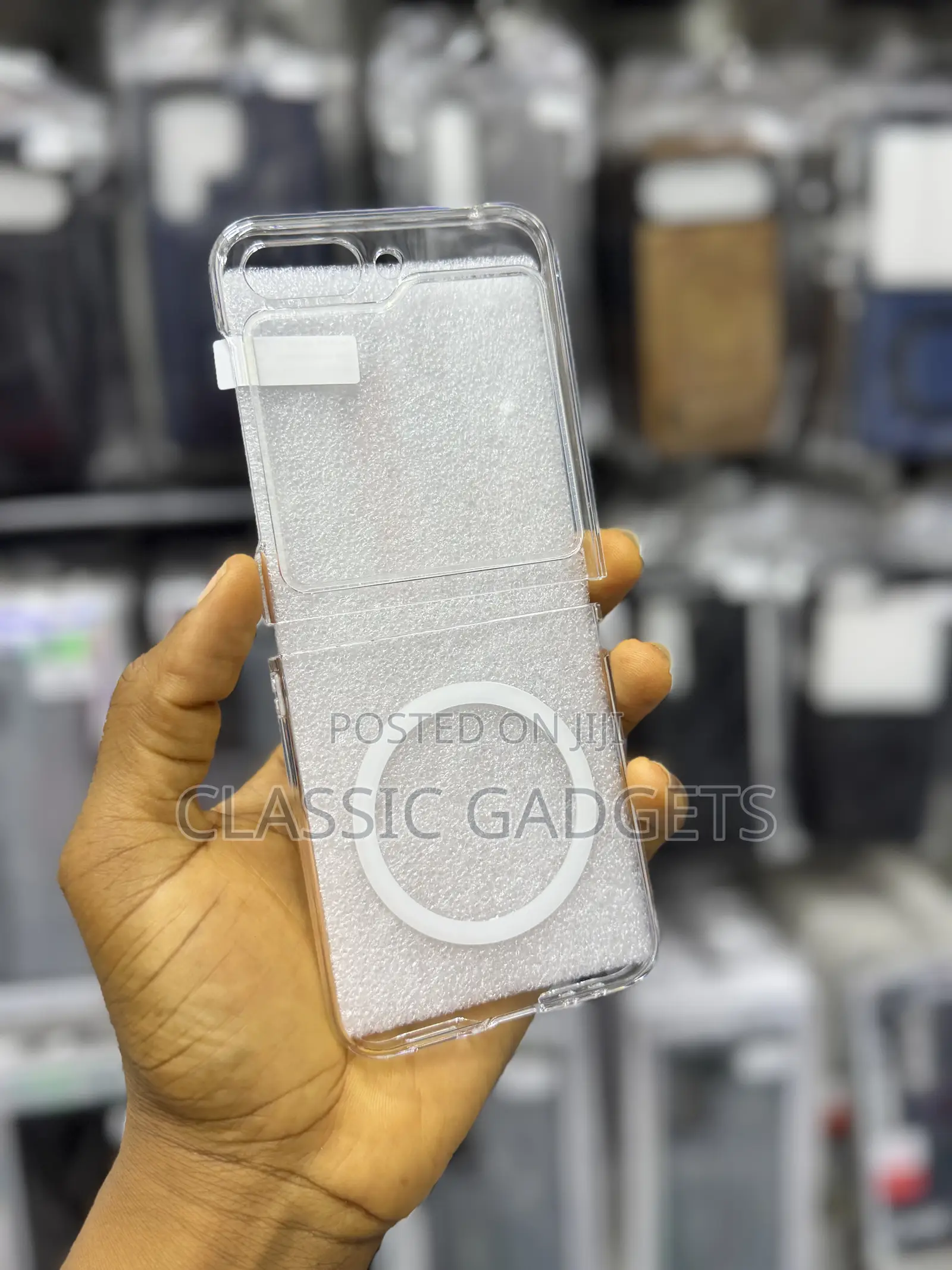 Crystal Clear Magsafe Case for Samsung Galaxy Z Flip 7