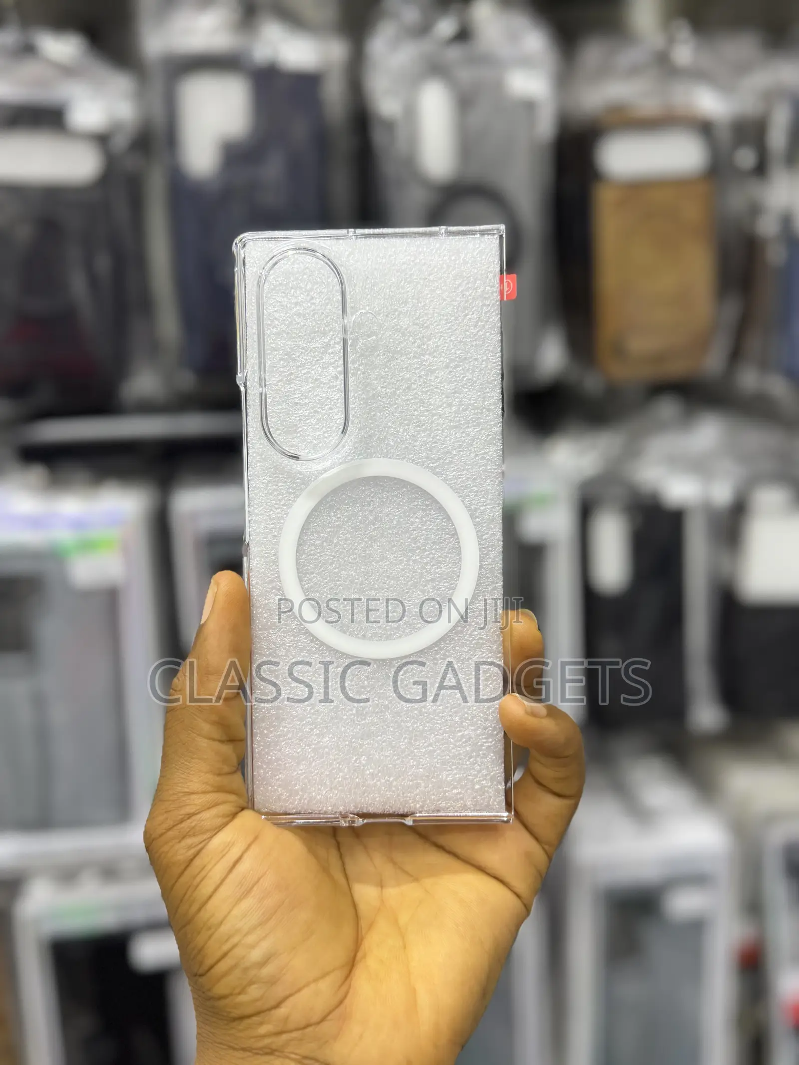 Crystal Clear Magsafe Case for Samsung Galaxy Z Fold 7