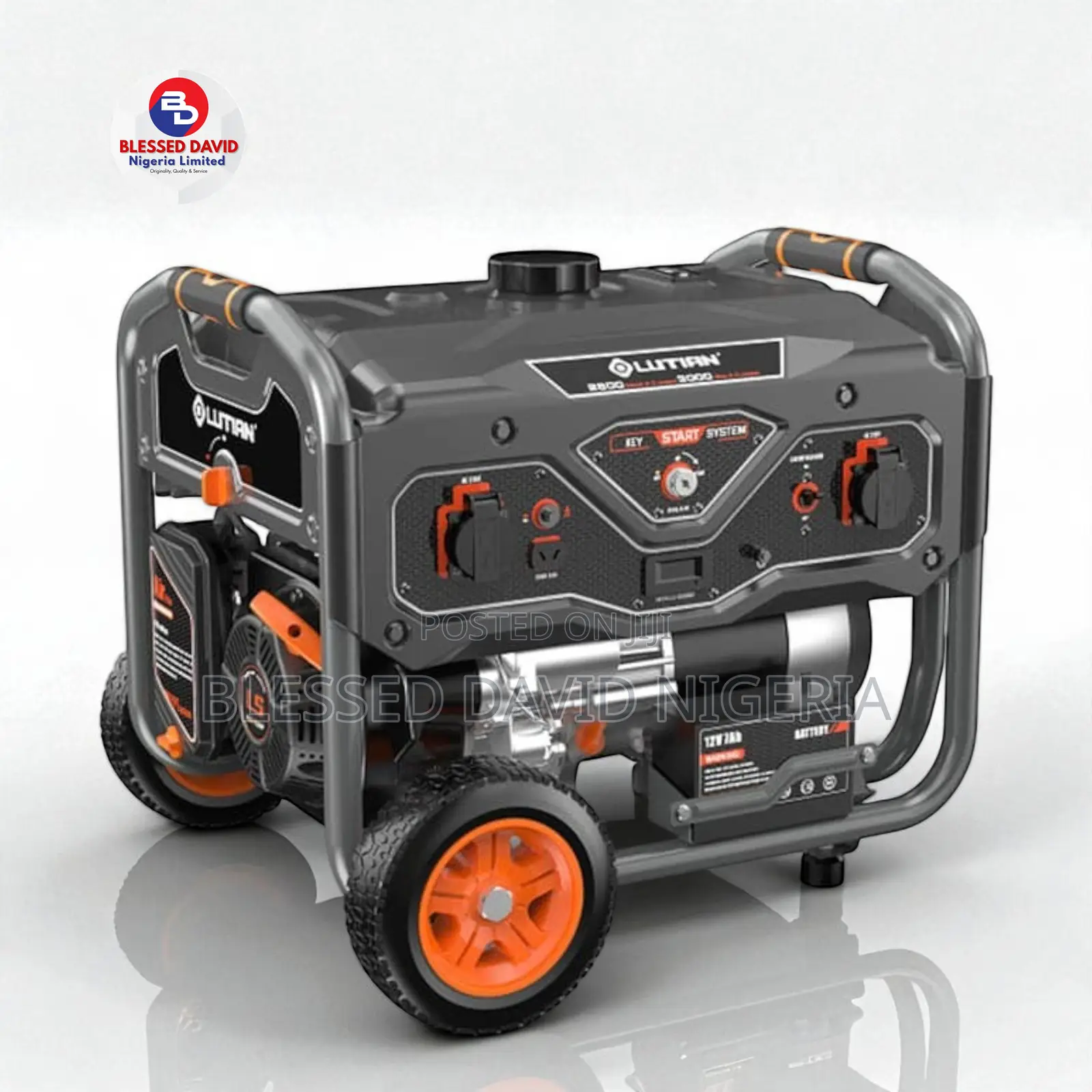 Lutian 9.4kva / 10kva Petrol Generator With Remote Control
