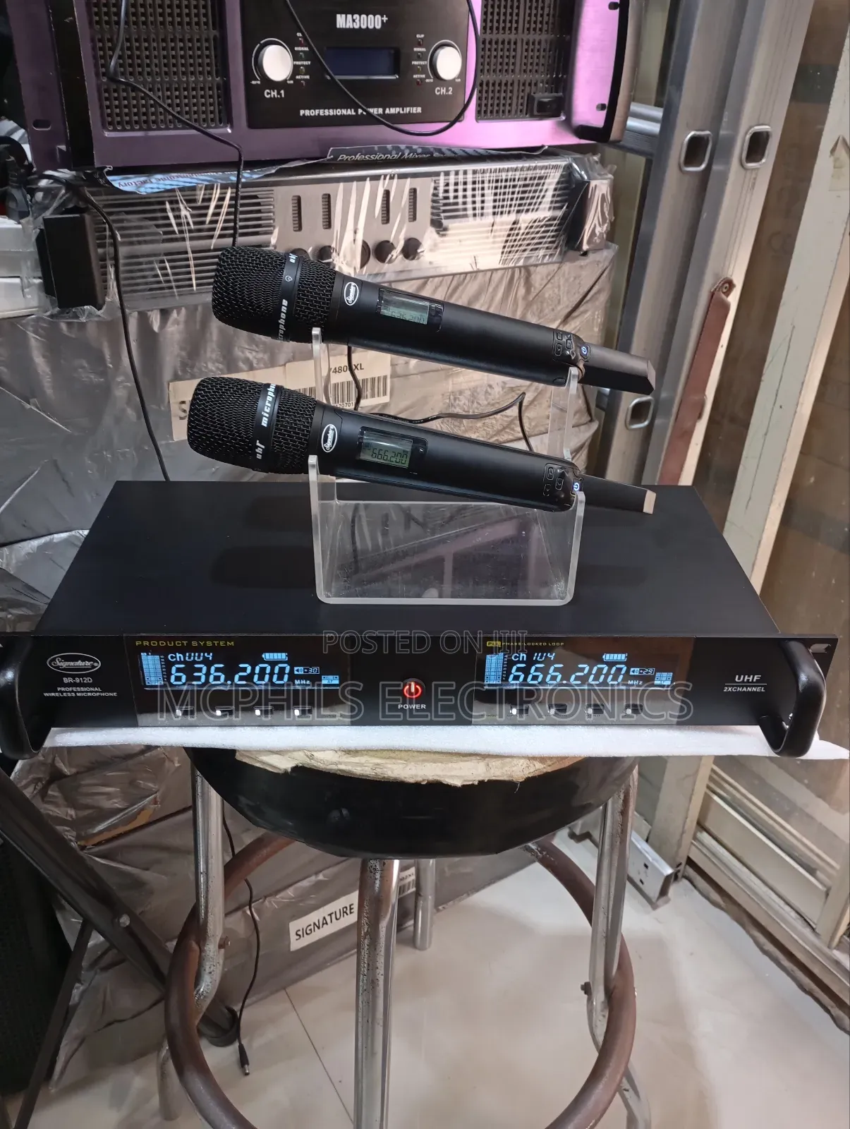 Signature Professional Uhf Wireless Mic Br912d