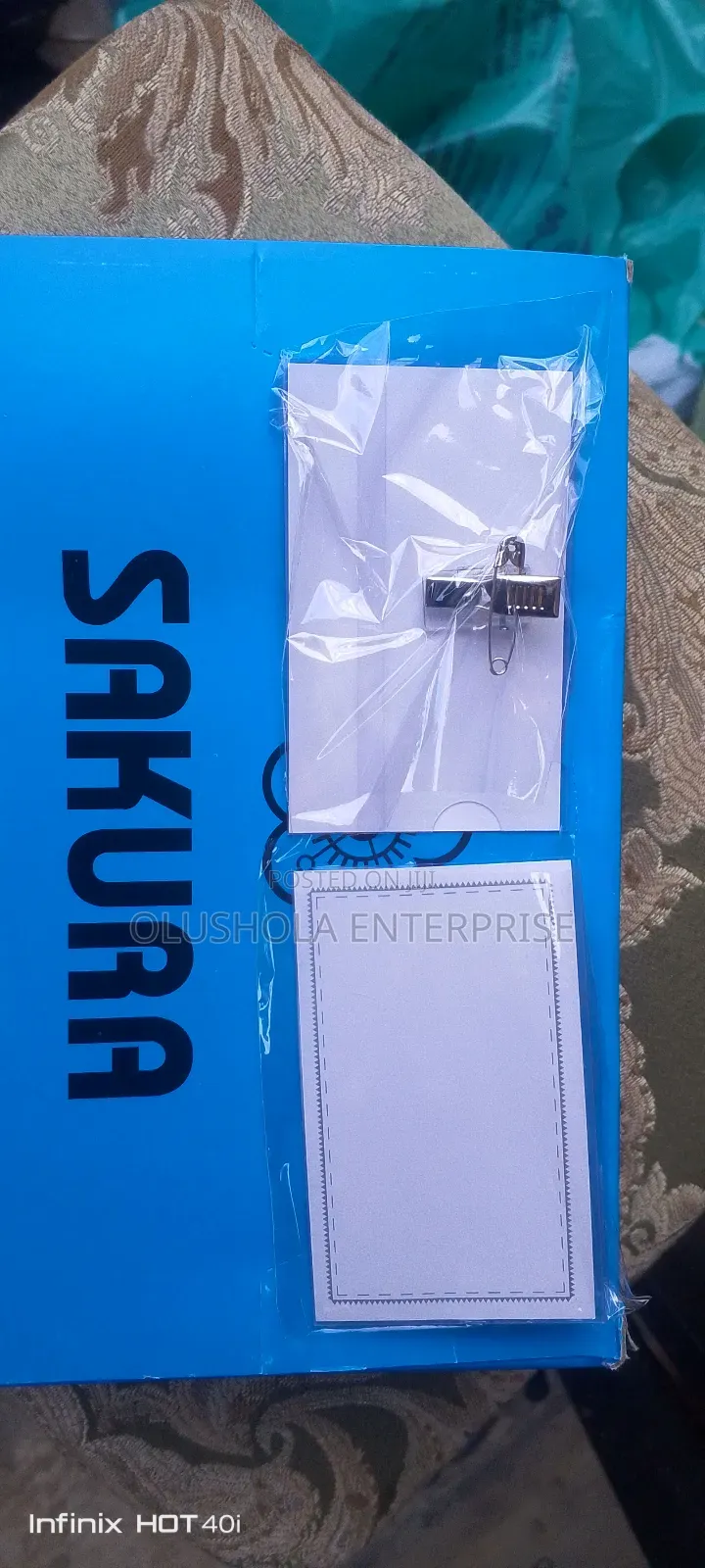 Pvc Name Badge
