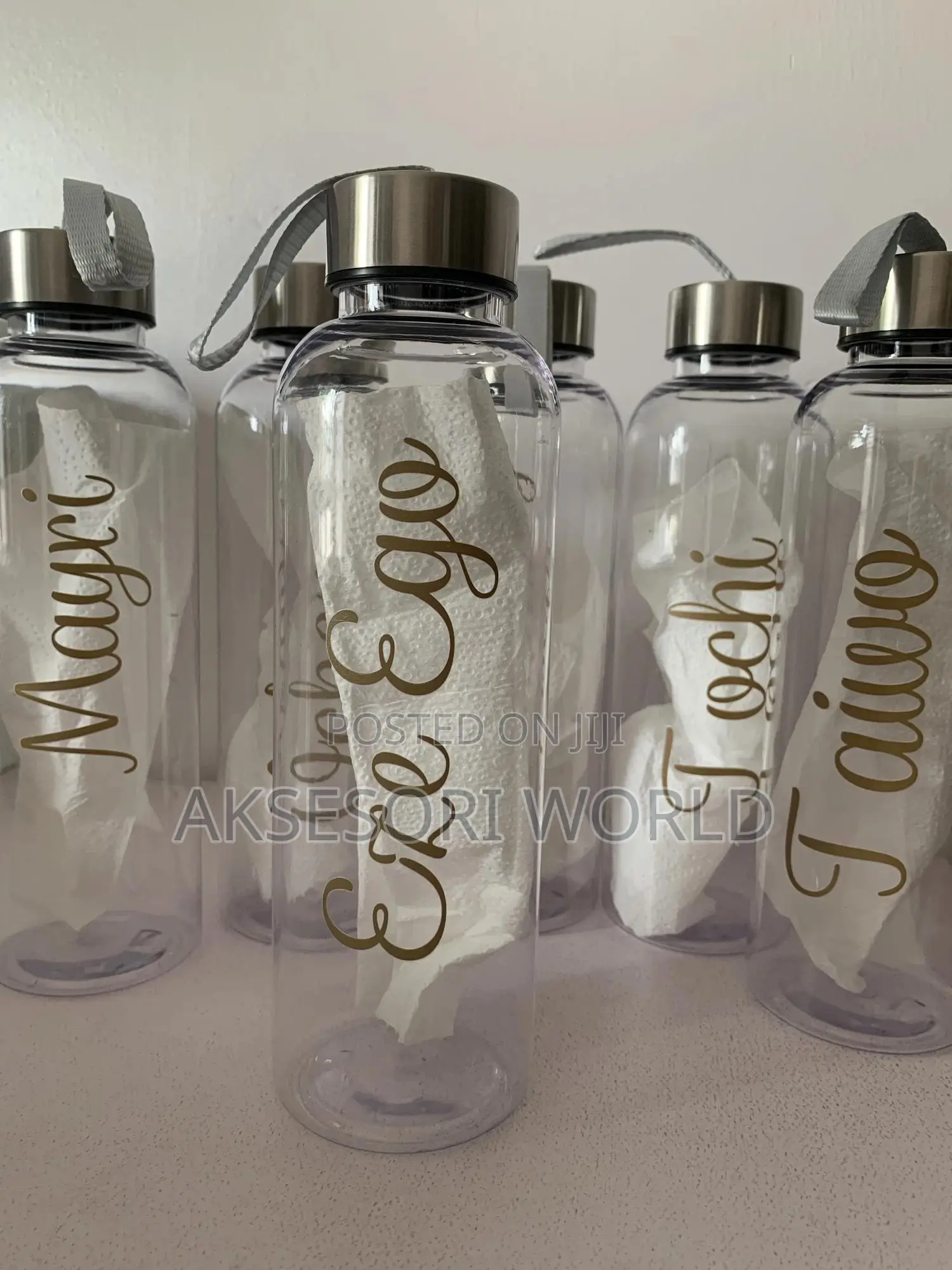 500ml Transparent Clear Candy Water Bottle Souvenir Aksesori