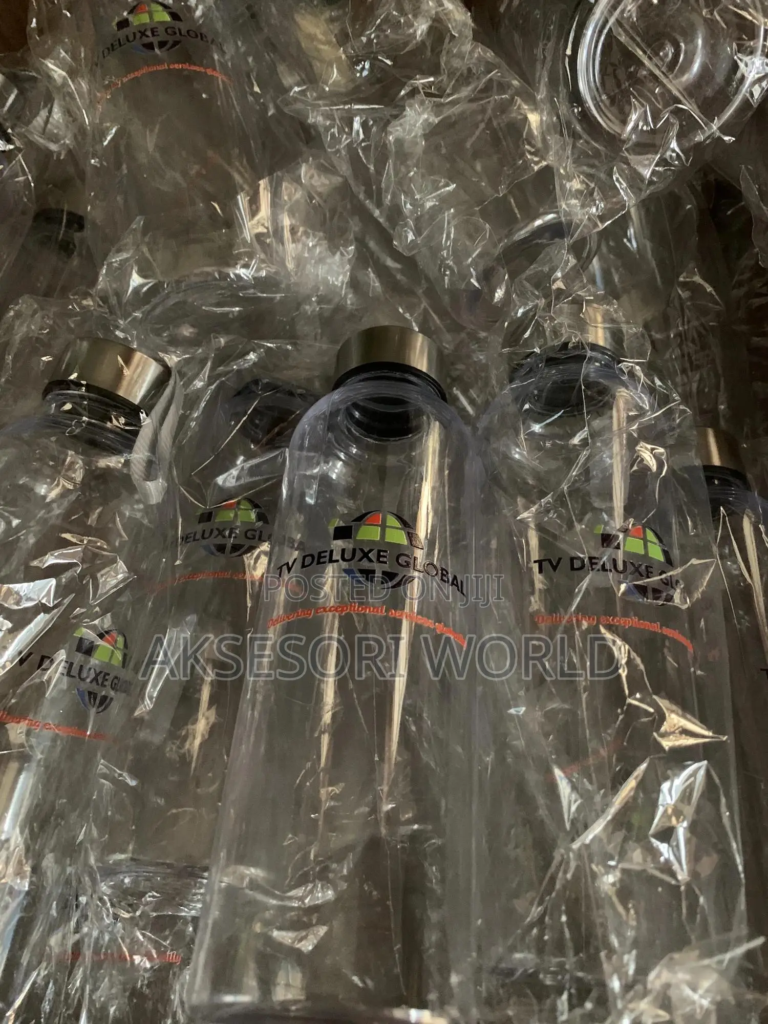 500ml Transparent Clear Candy Water Bottle Souvenir Aksesori