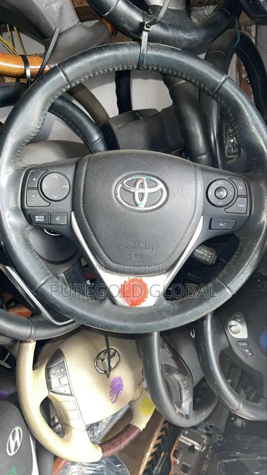 Corolla 2014 Steering Wheel and Airbag