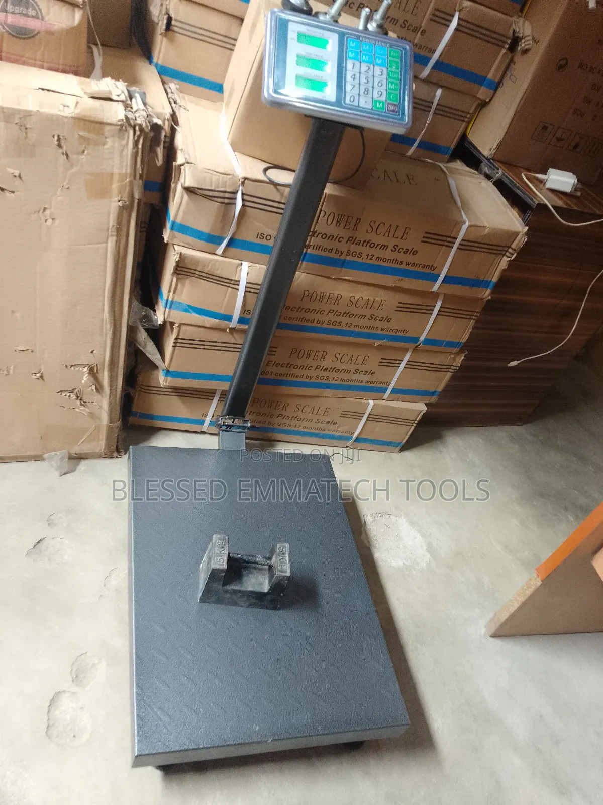 Zinco 500kg Digital Platform Scale