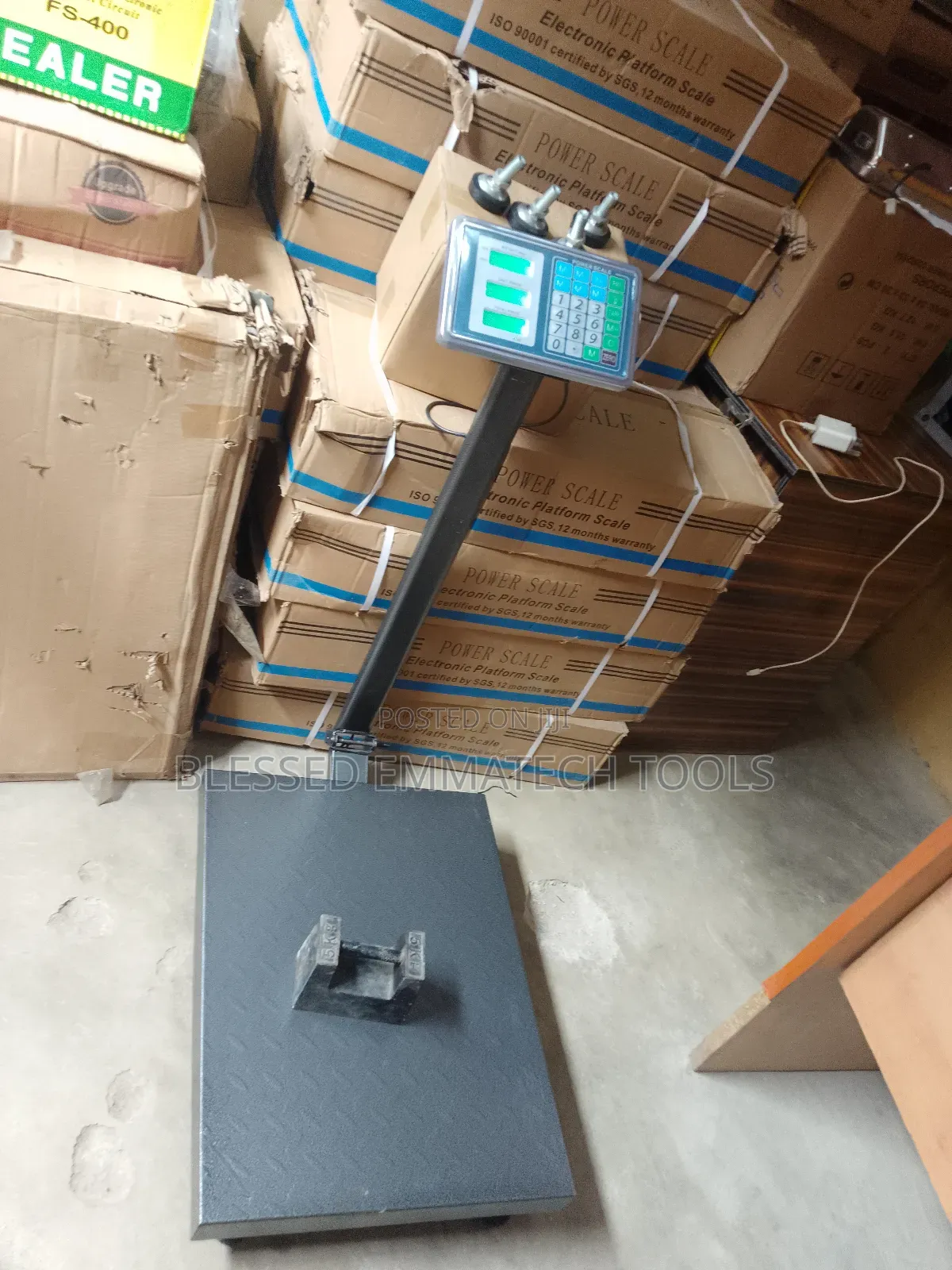 Zinco 500kg Digital Platform Scale