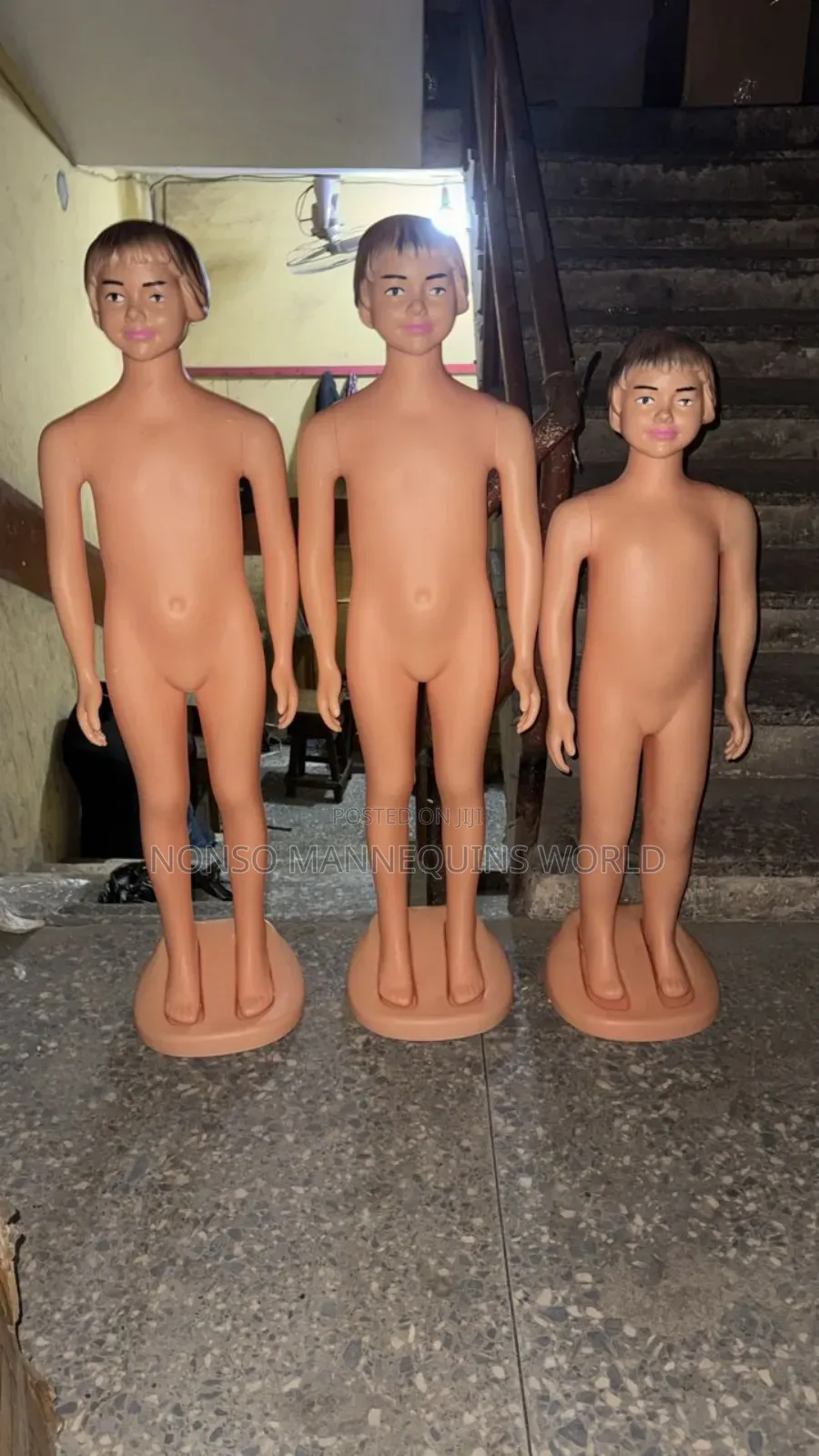 Plastic Unisex Kids Mannequin Of Different Ages
