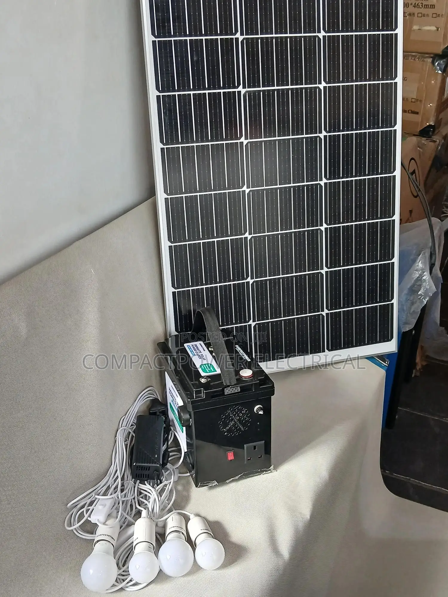 300watt Solar Power Station With Solar Panel Inbuilt Lithium