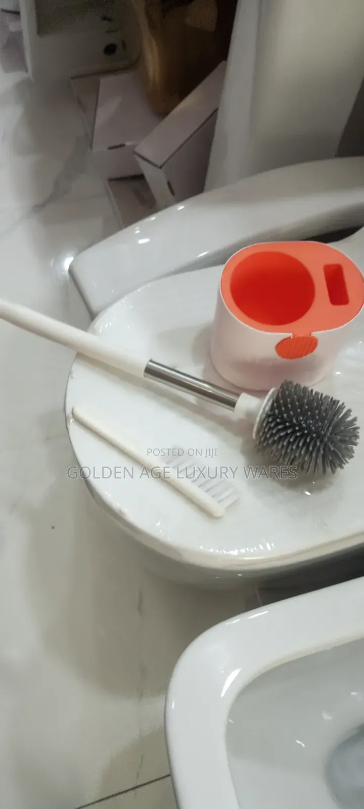 Double Toilet Brush