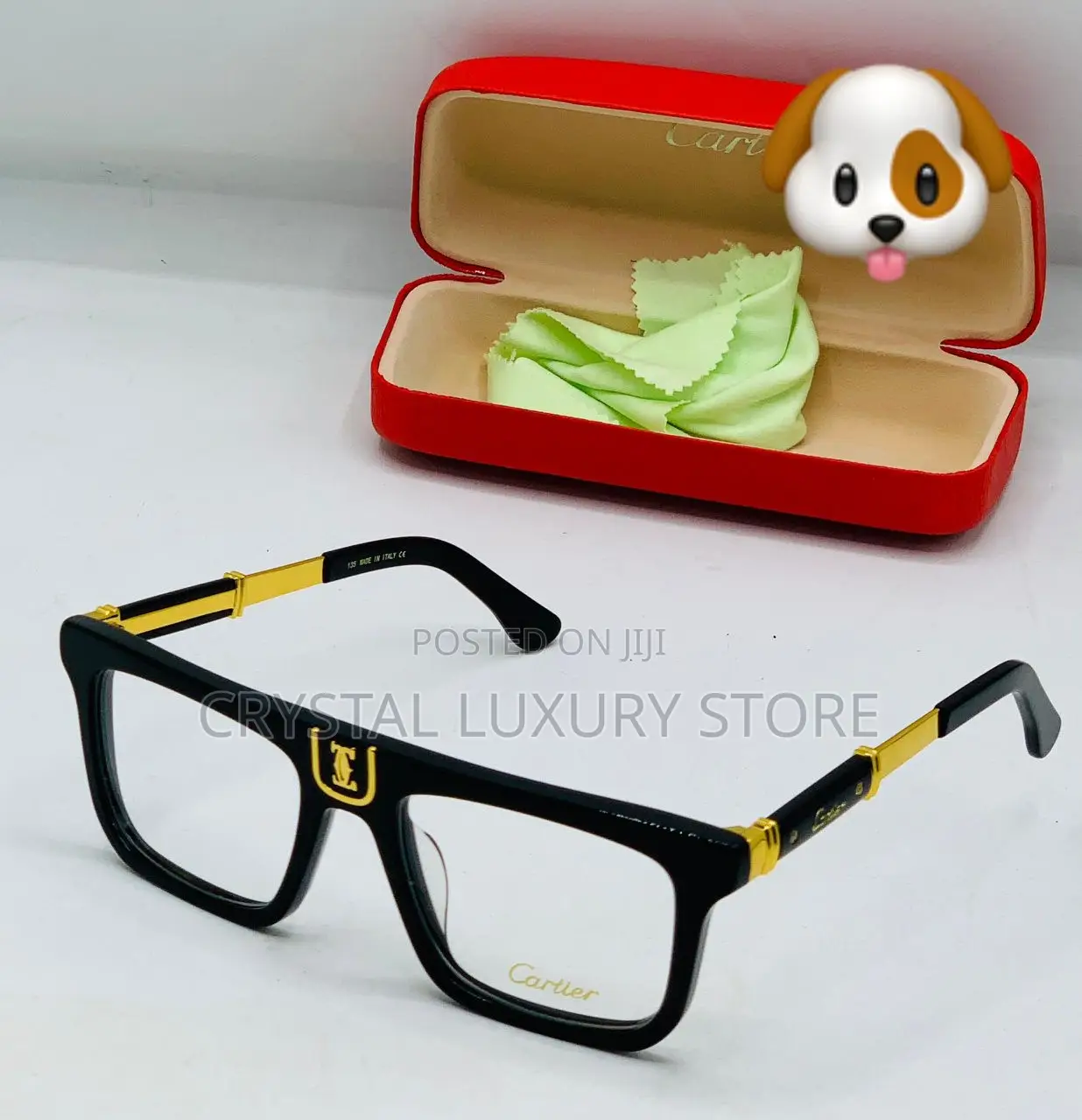 Cartier Quality Luxury Men Frame Glasses