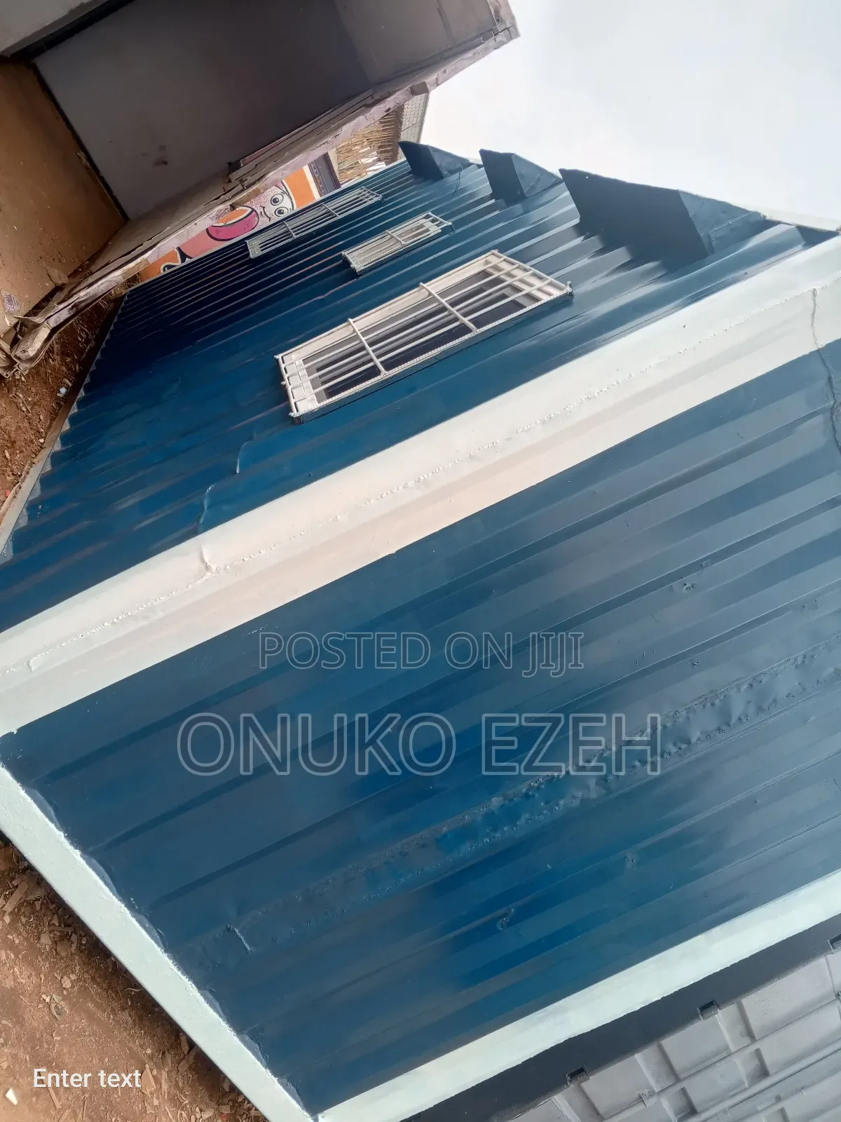 20ft Office or House, 2 Rooms and One Toilet