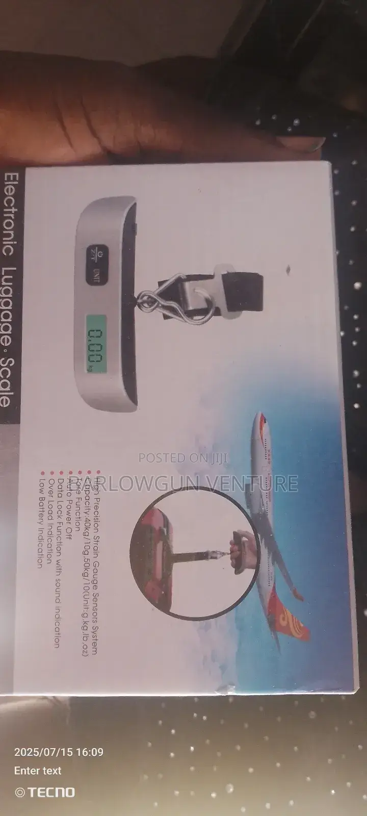 Electrode Luggage Scale