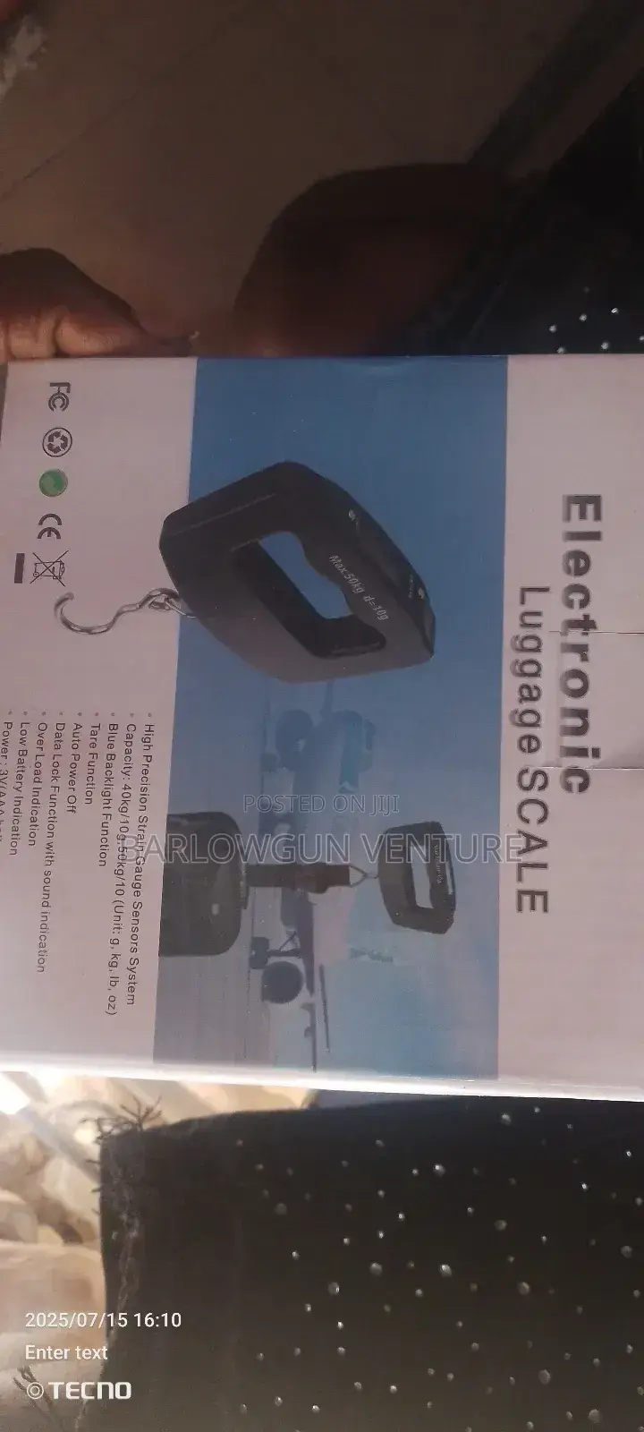 Electrode Luggage Scale