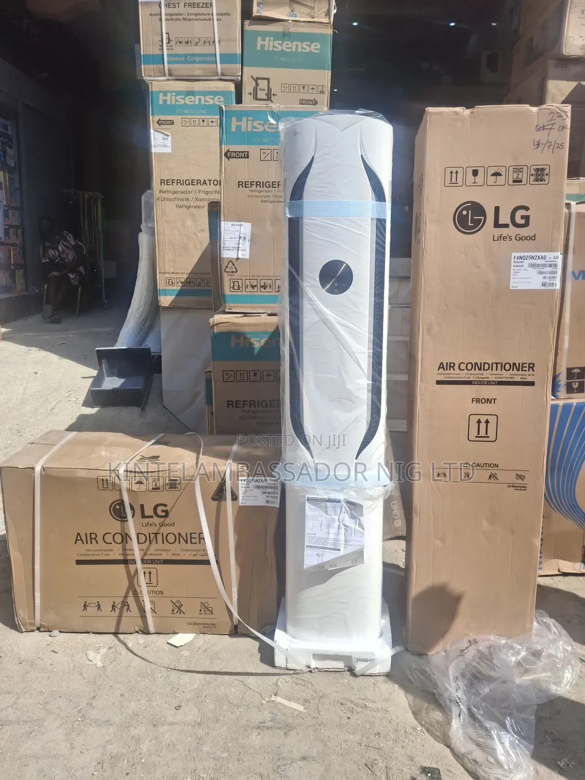 Lg Twin Tower Floor Standing Inverter Ac -2.5hp
