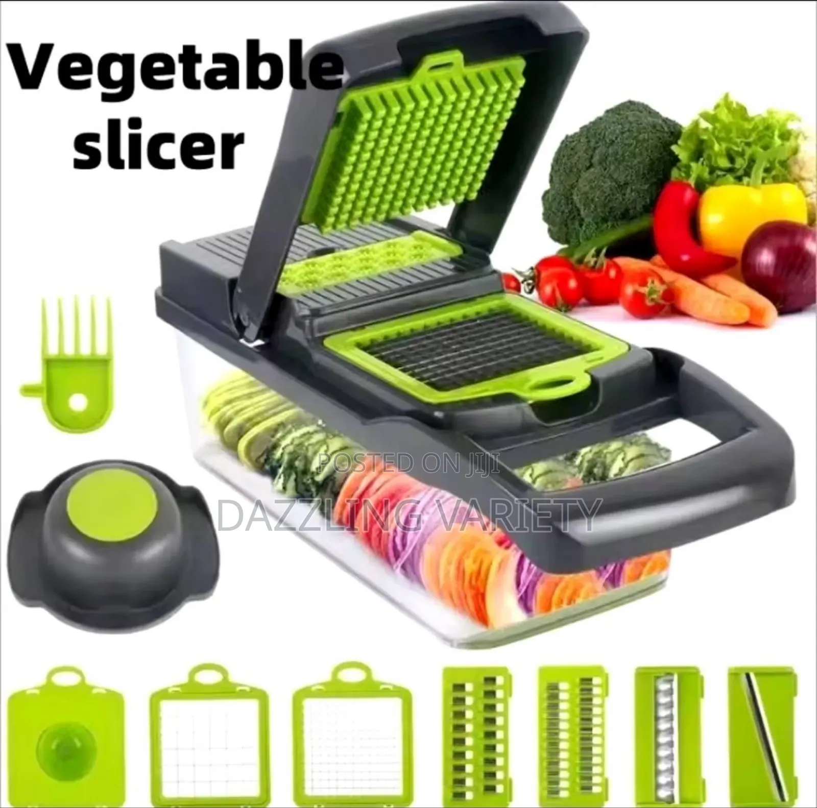 16-in-1 Vegetable Chopper, Slicer Dicer Kitchen Set