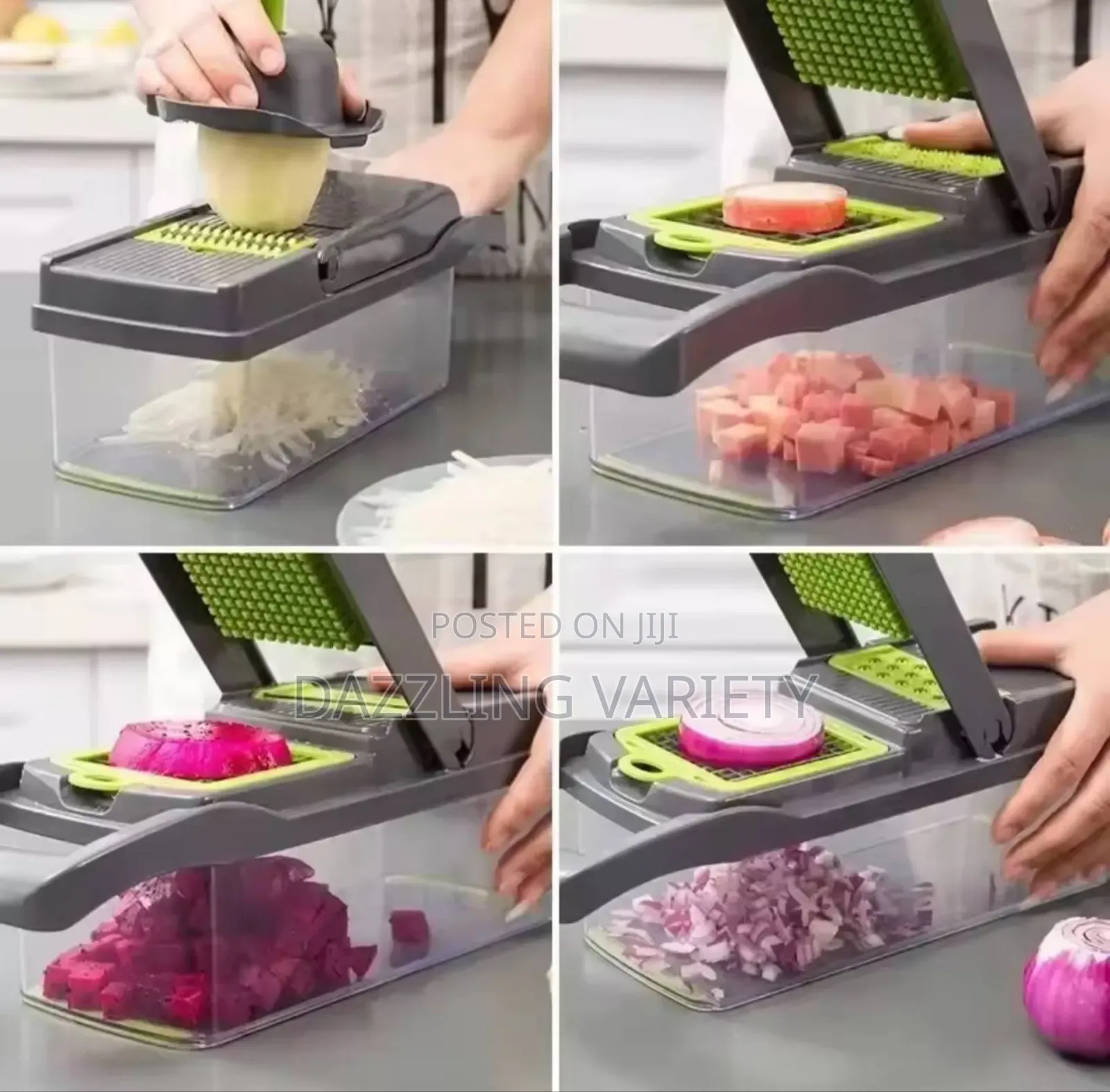16-in-1 Vegetable Chopper, Slicer Dicer Kitchen Set