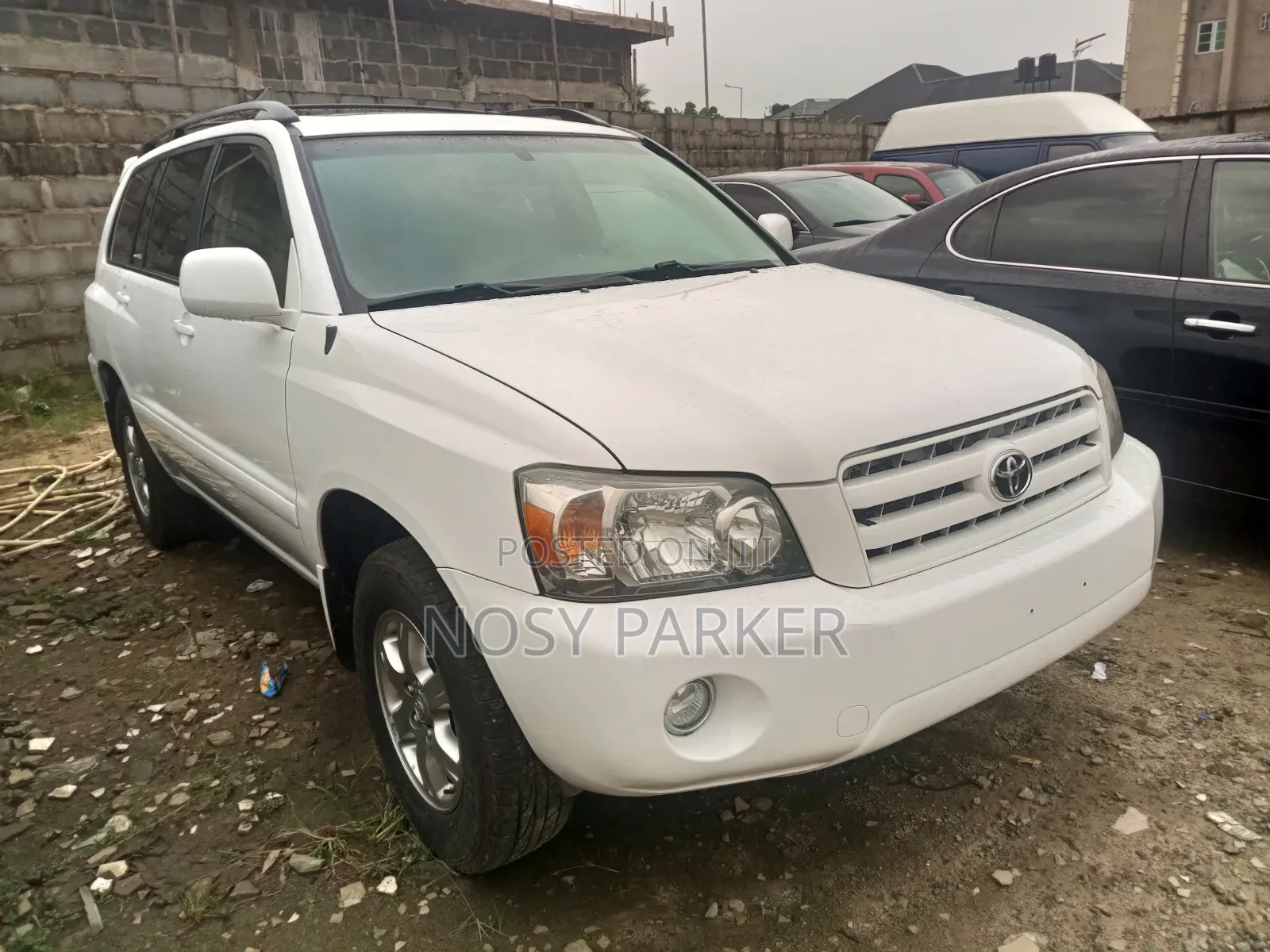 Toyota Highlander Limited V6 4x4 2007 White