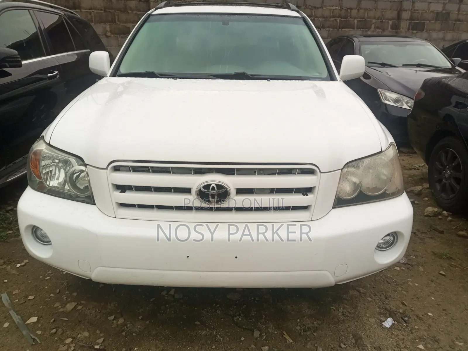 Toyota Highlander Limited V6 4x4 2007 White
