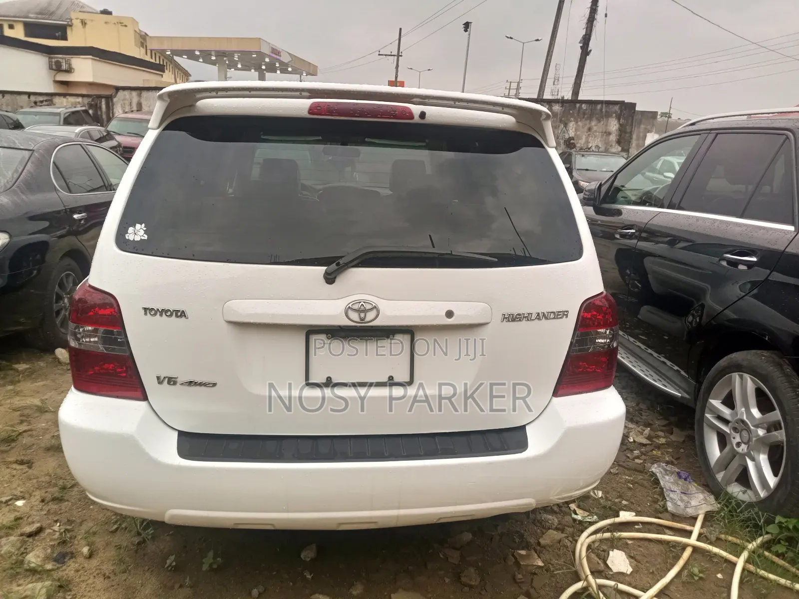 Toyota Highlander Limited V6 4x4 2007 White