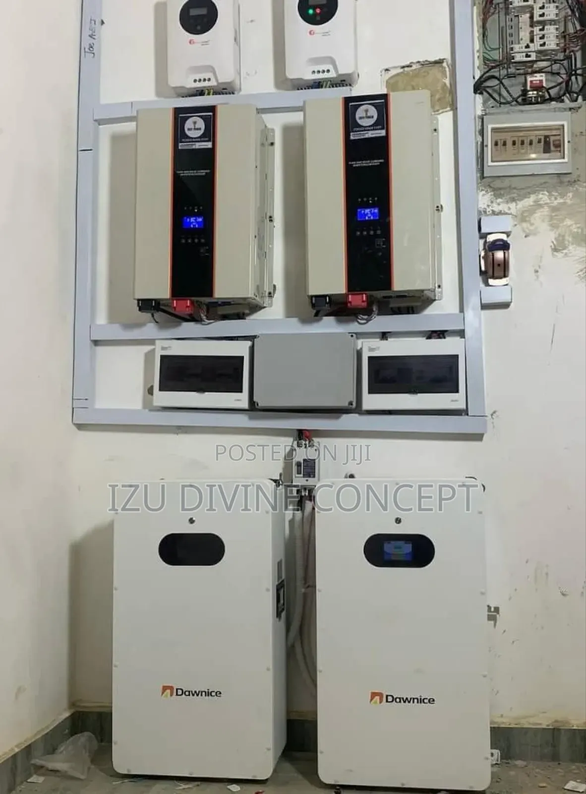 20kva Inverter Setup and 30 KWH Lithium Battery Backup