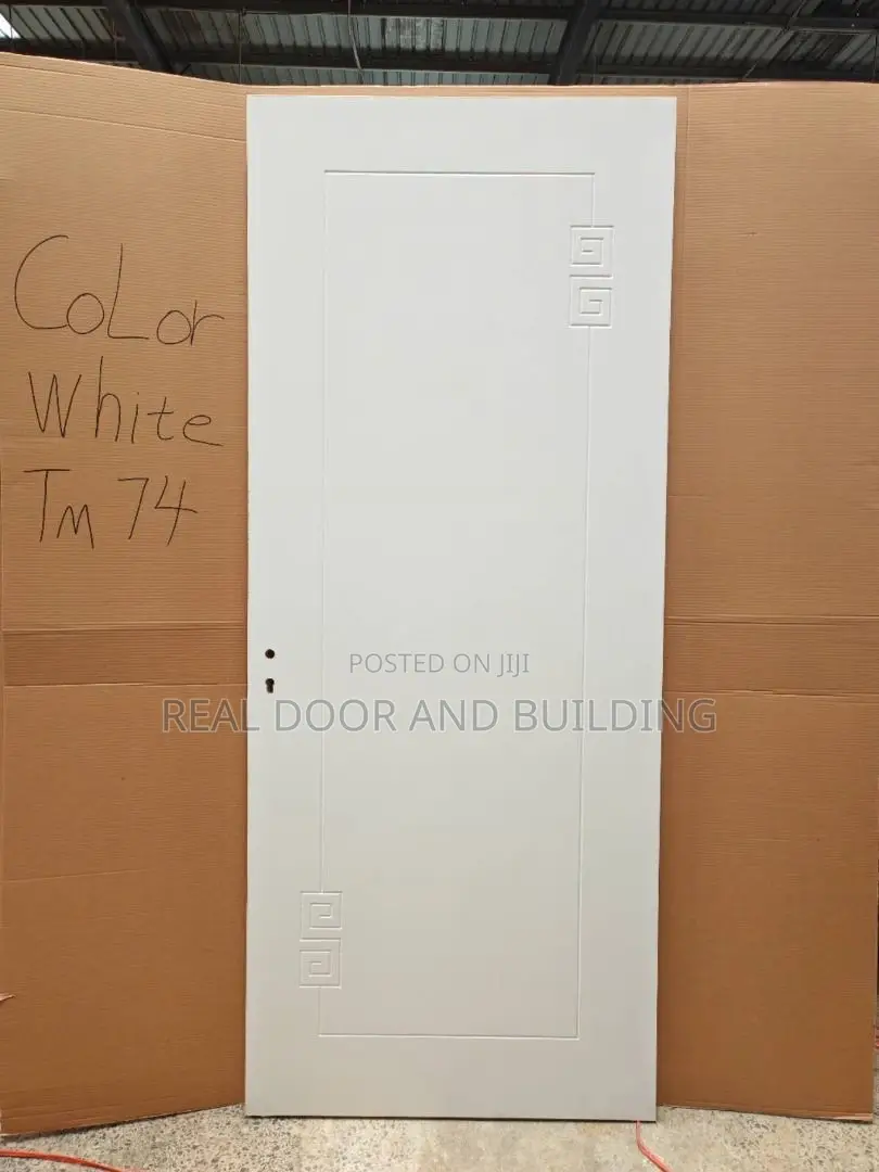 Solid HDF Wooden Rooms Door. (64lah)