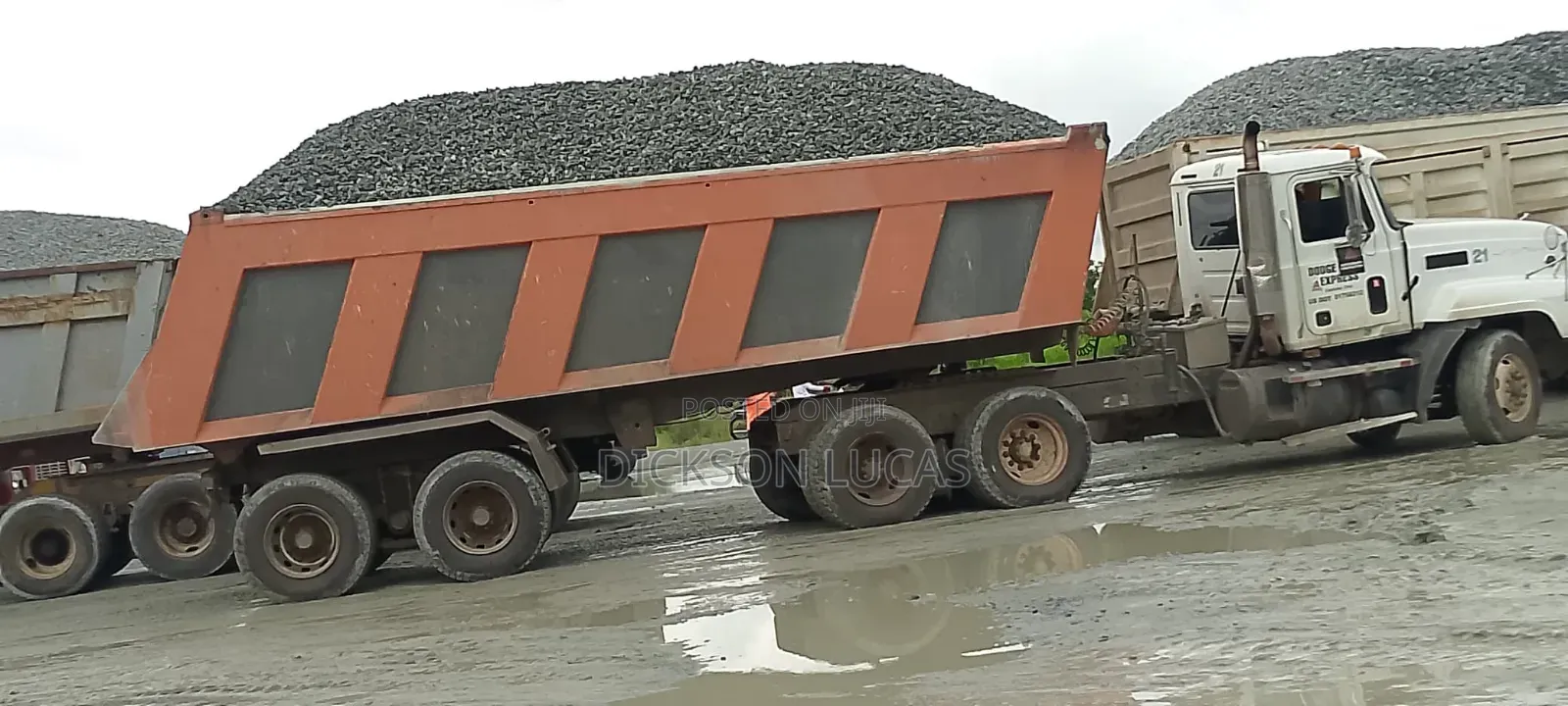 Haulage Trucks Delivery