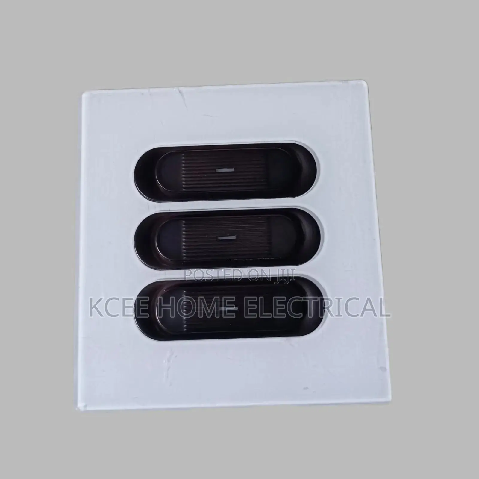 Luxuary Ulti 3 Gang Wall Switch Socket in Acrylic Finish