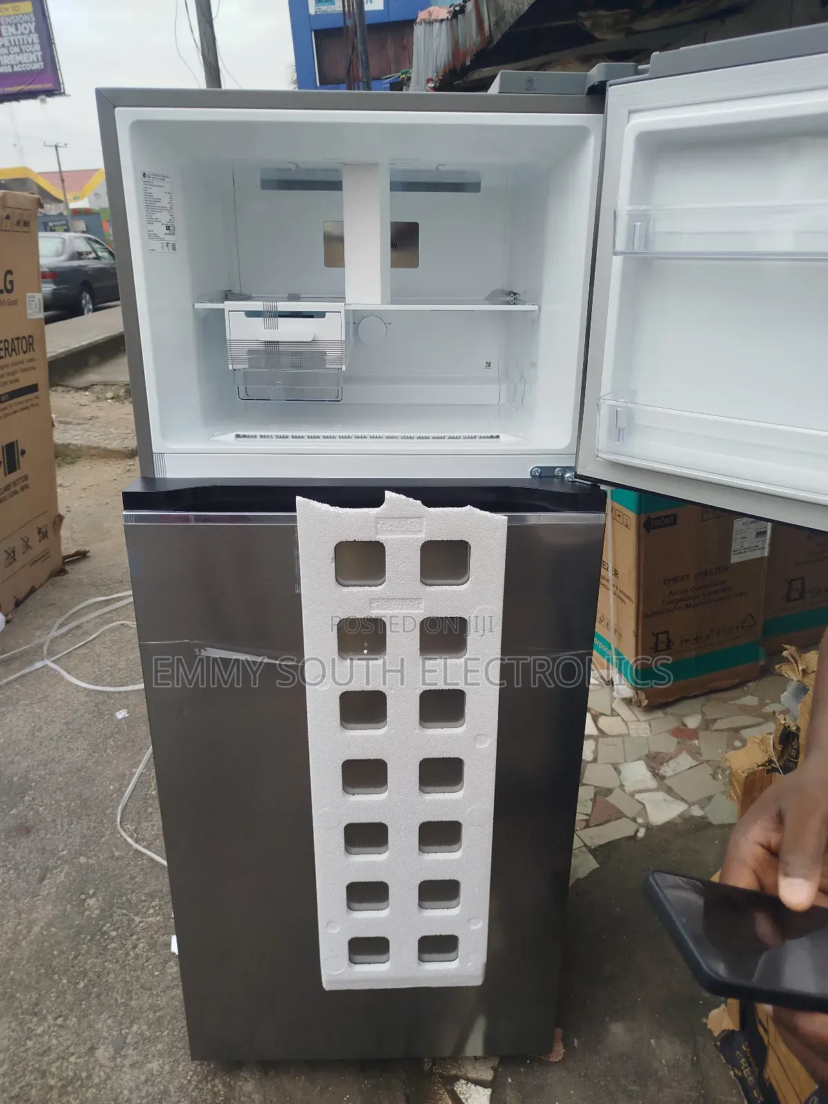 Lg Doorbell Door Inverter Refrigerator 410 L