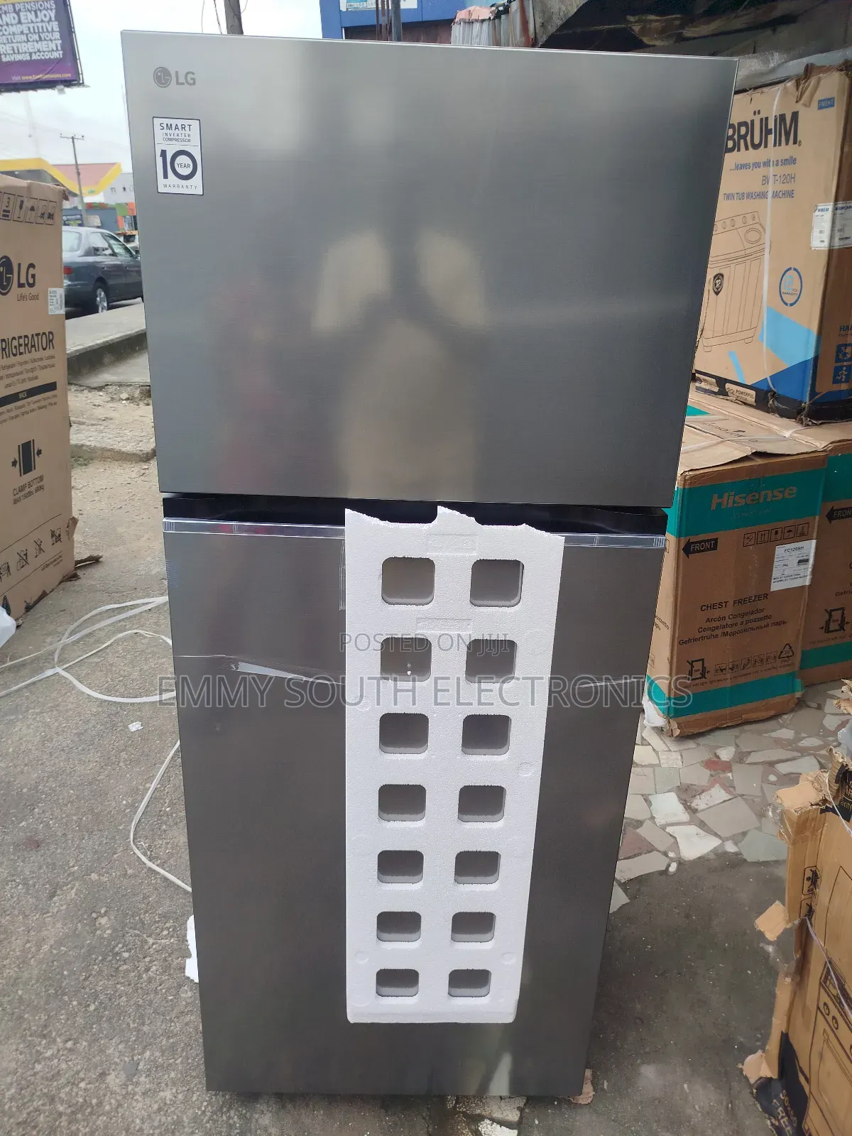 Lg Doorbell Door Inverter Refrigerator 410 L