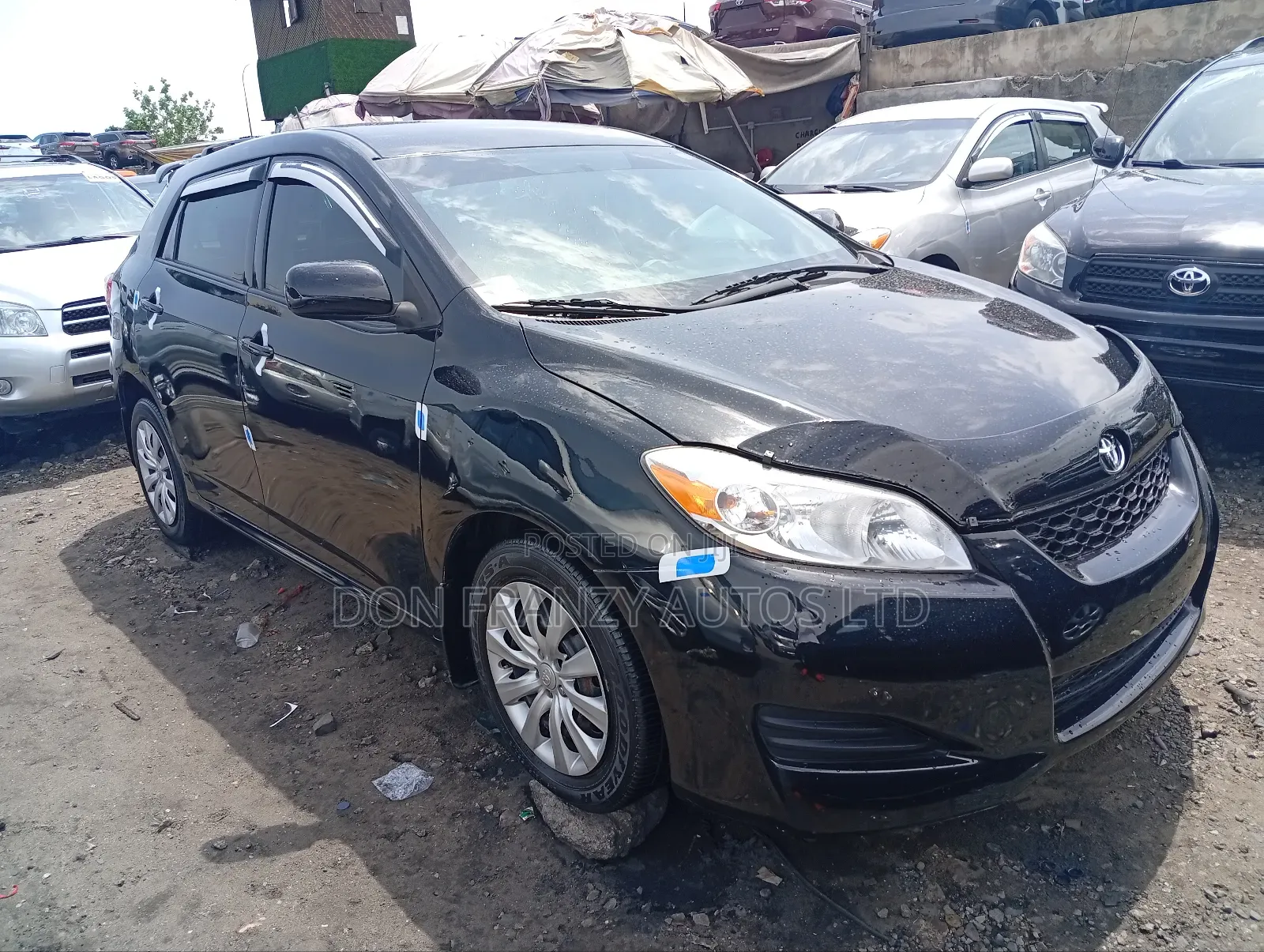 Toyota Matrix Hatchback FWD (1.8L 4cyl 5M) 2010 Black