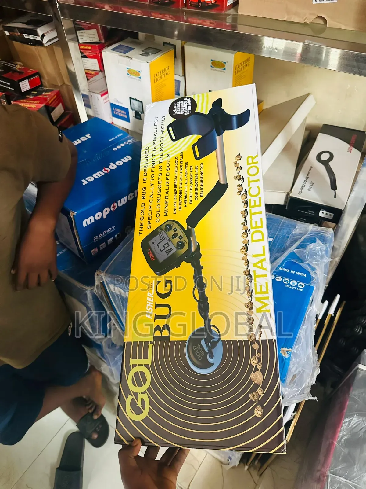 Fisher Gold Bug Detector Machine