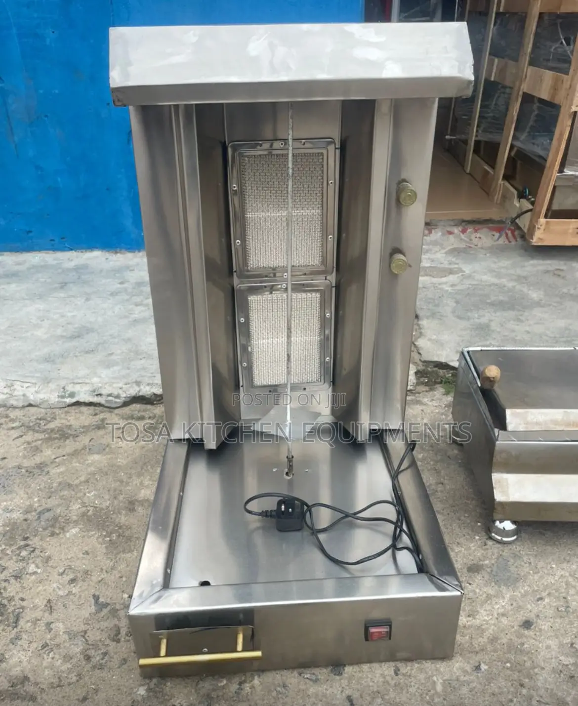 Two Burner Shawarma Machine