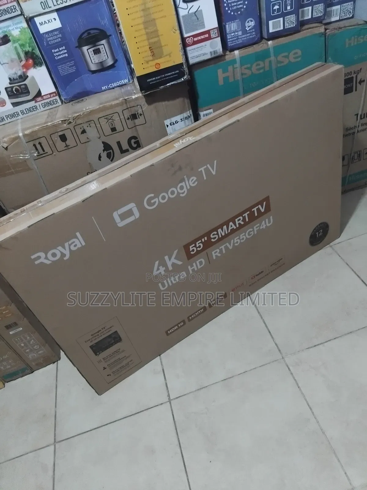 Royal 55inches Smart Television
