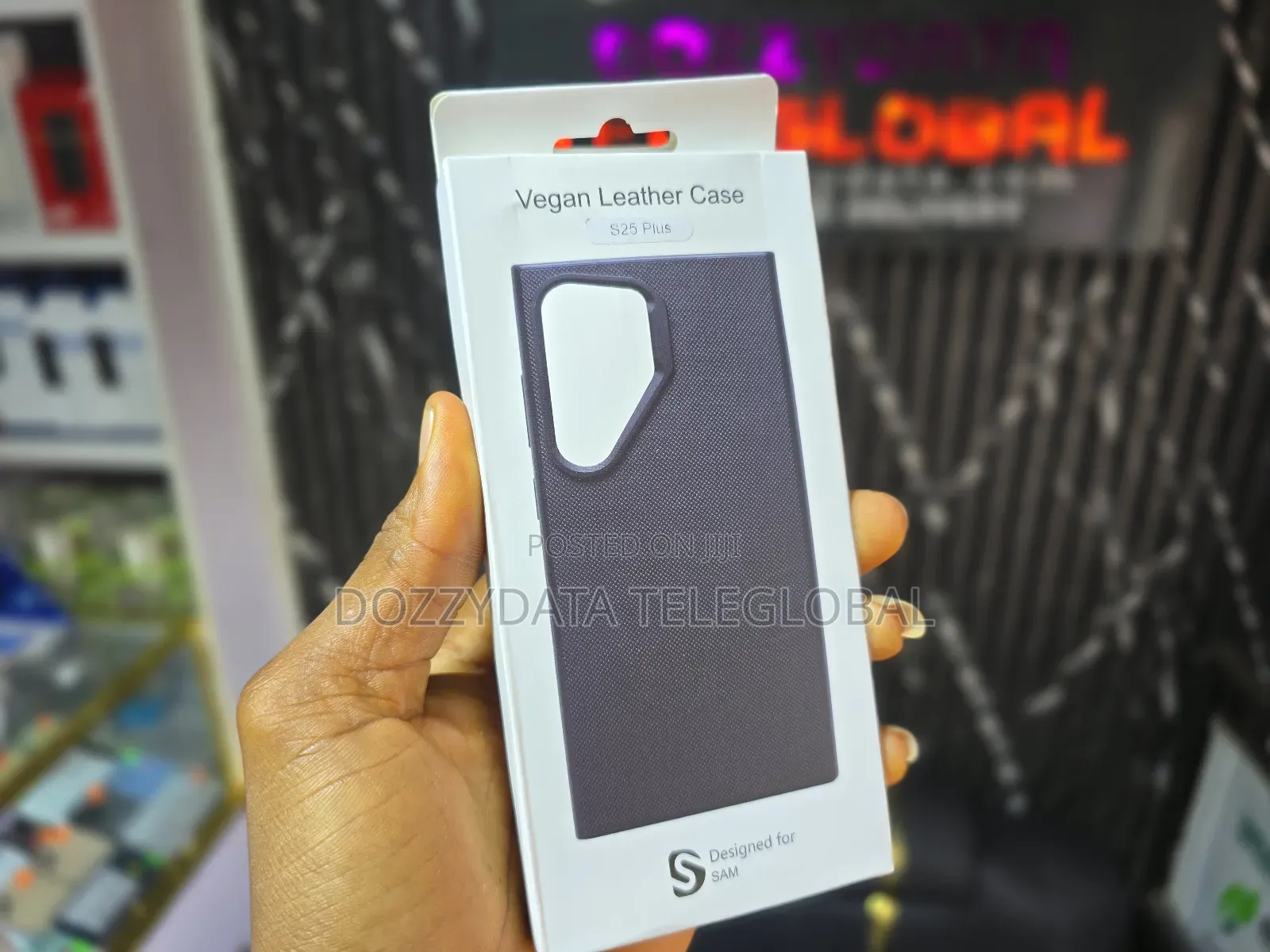 Samsung S25 Plus Leather Vegan Case
