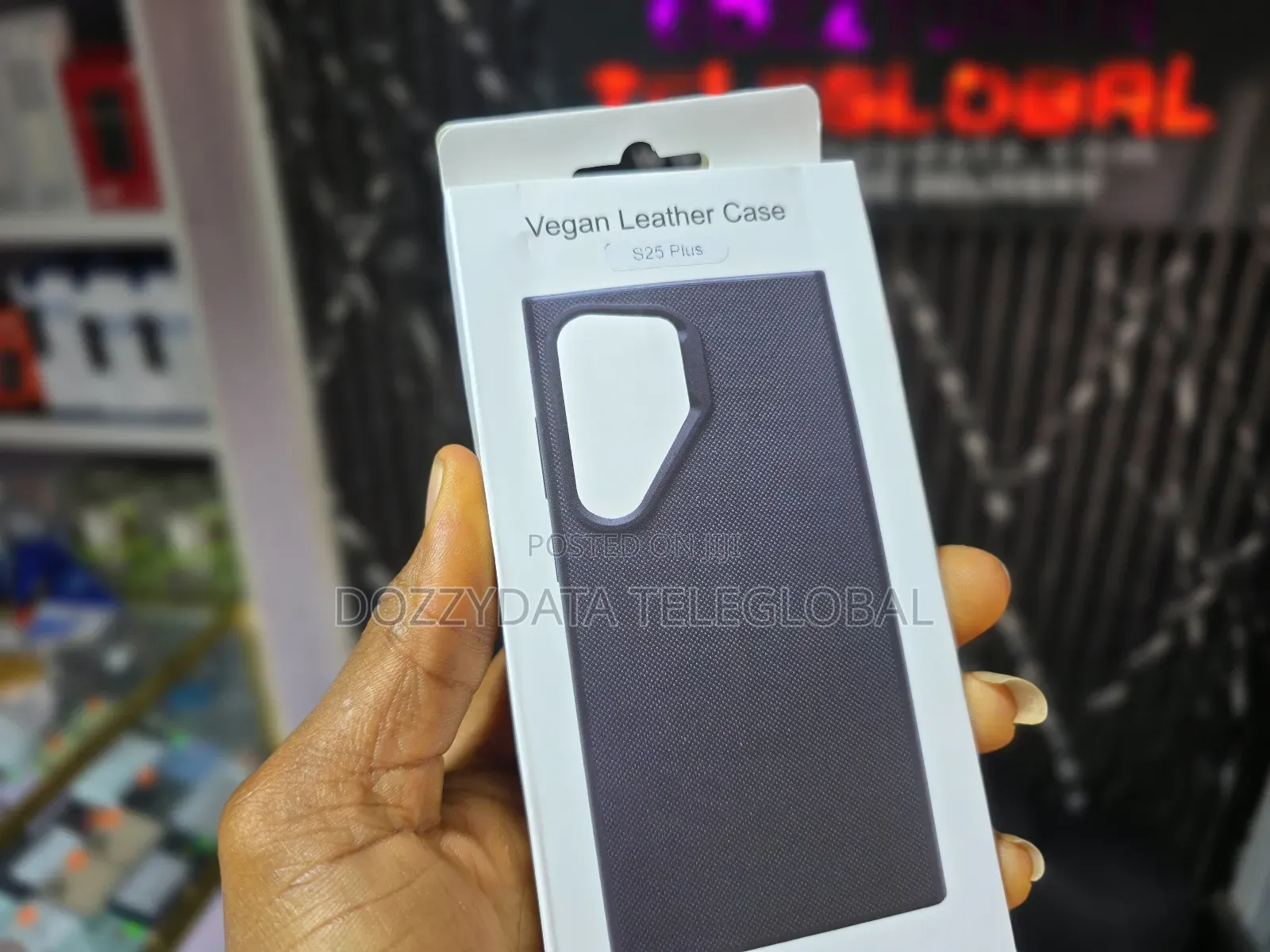 Samsung S25 Plus Leather Vegan Case
