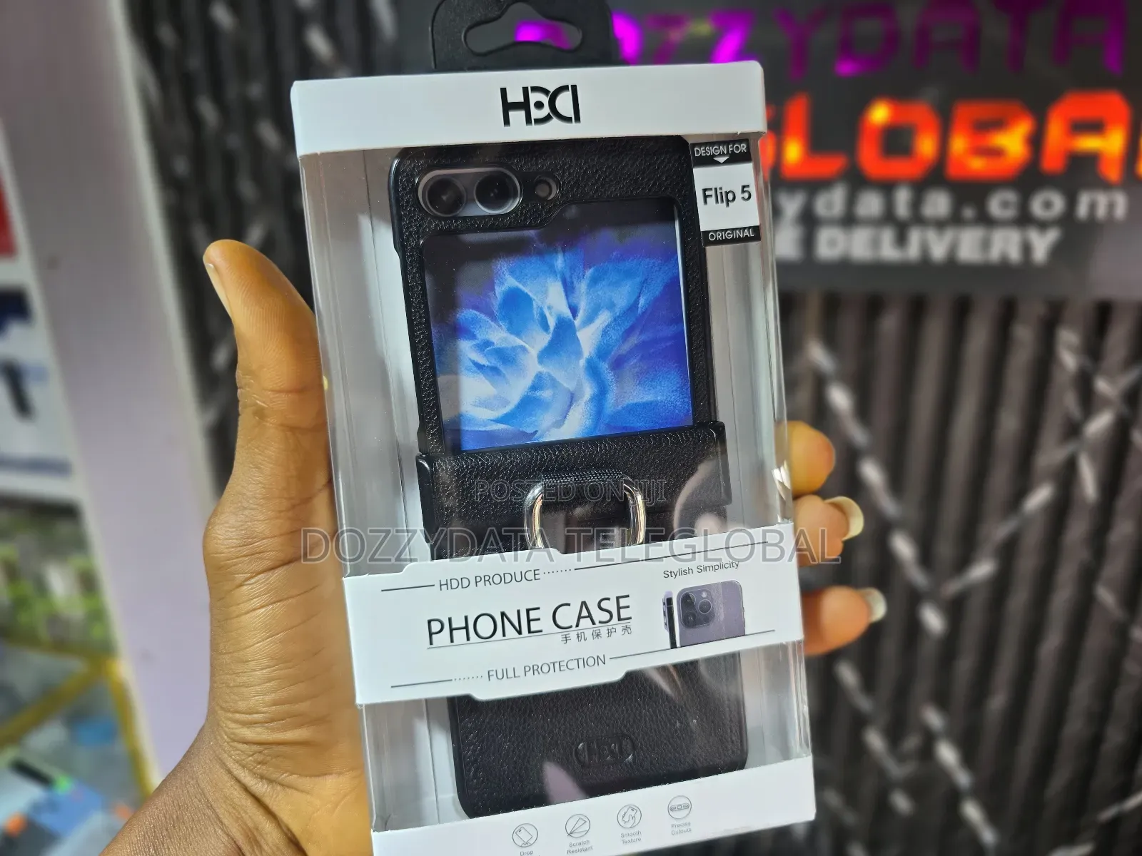 Samsung Galaxy Z Flip 5 Leather Case
