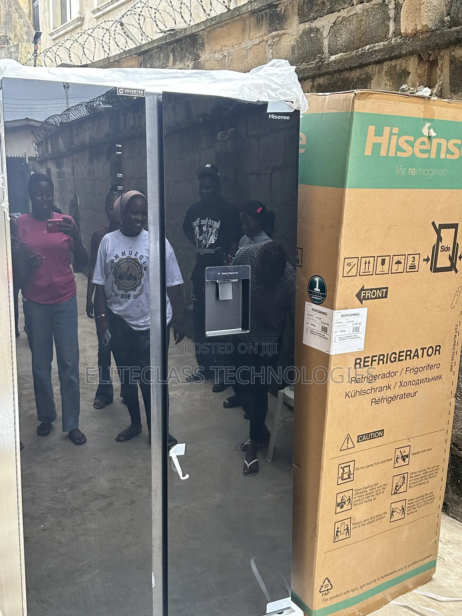 Hisense Excellent Cooling 529l Refrigerator | Ref 5p558nmsg