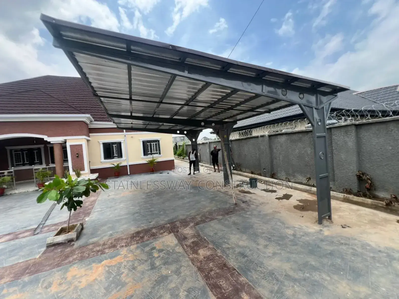 3cars Aluminum Carport