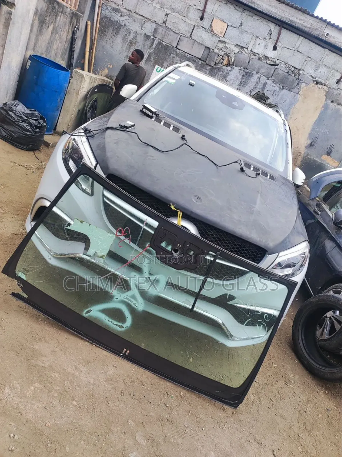 Gle350 2016 Windscreen Glass Installed We Deliver