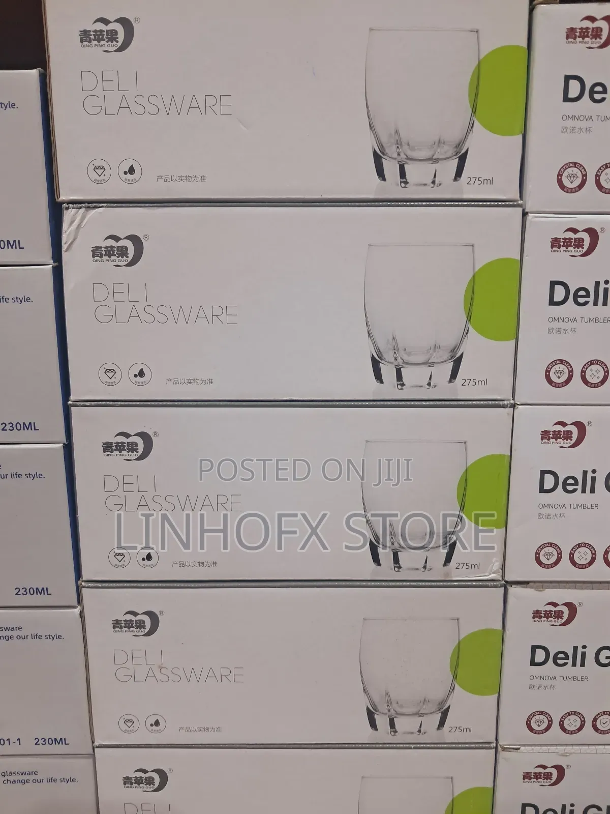 High-Quality 6pcs Deli Glassware