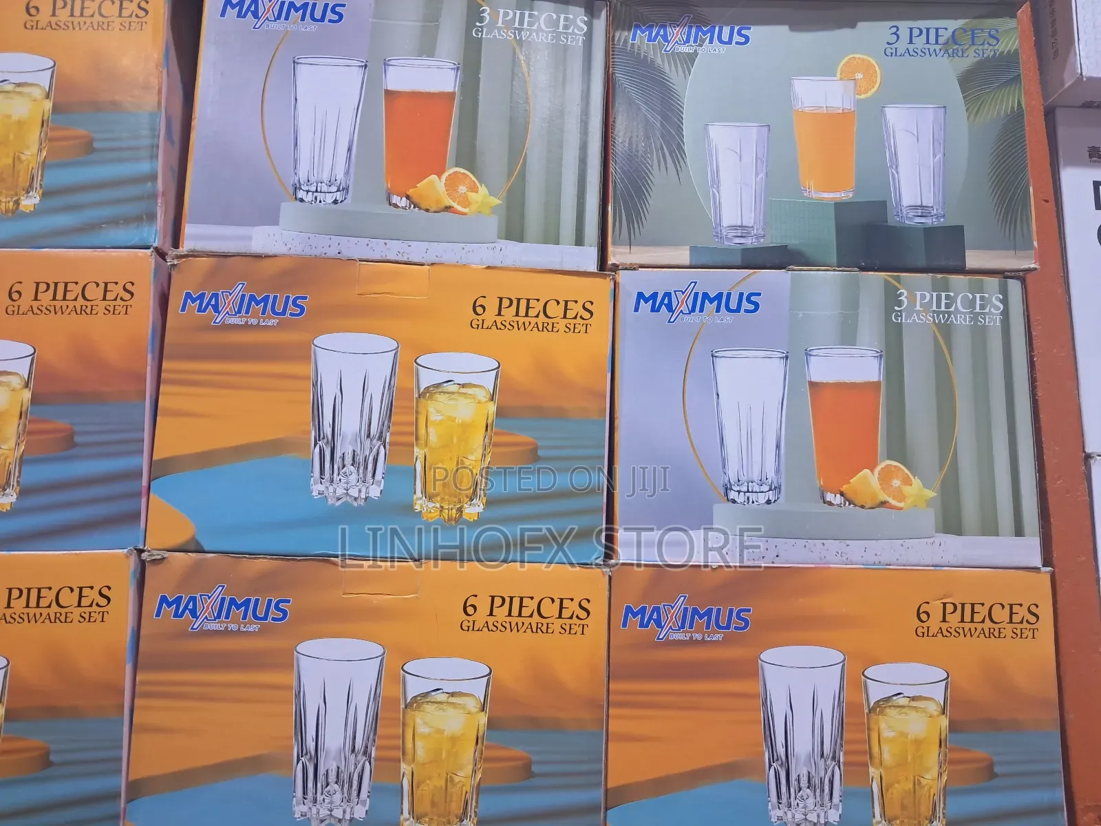 Maximus 6pcs Glassware Set