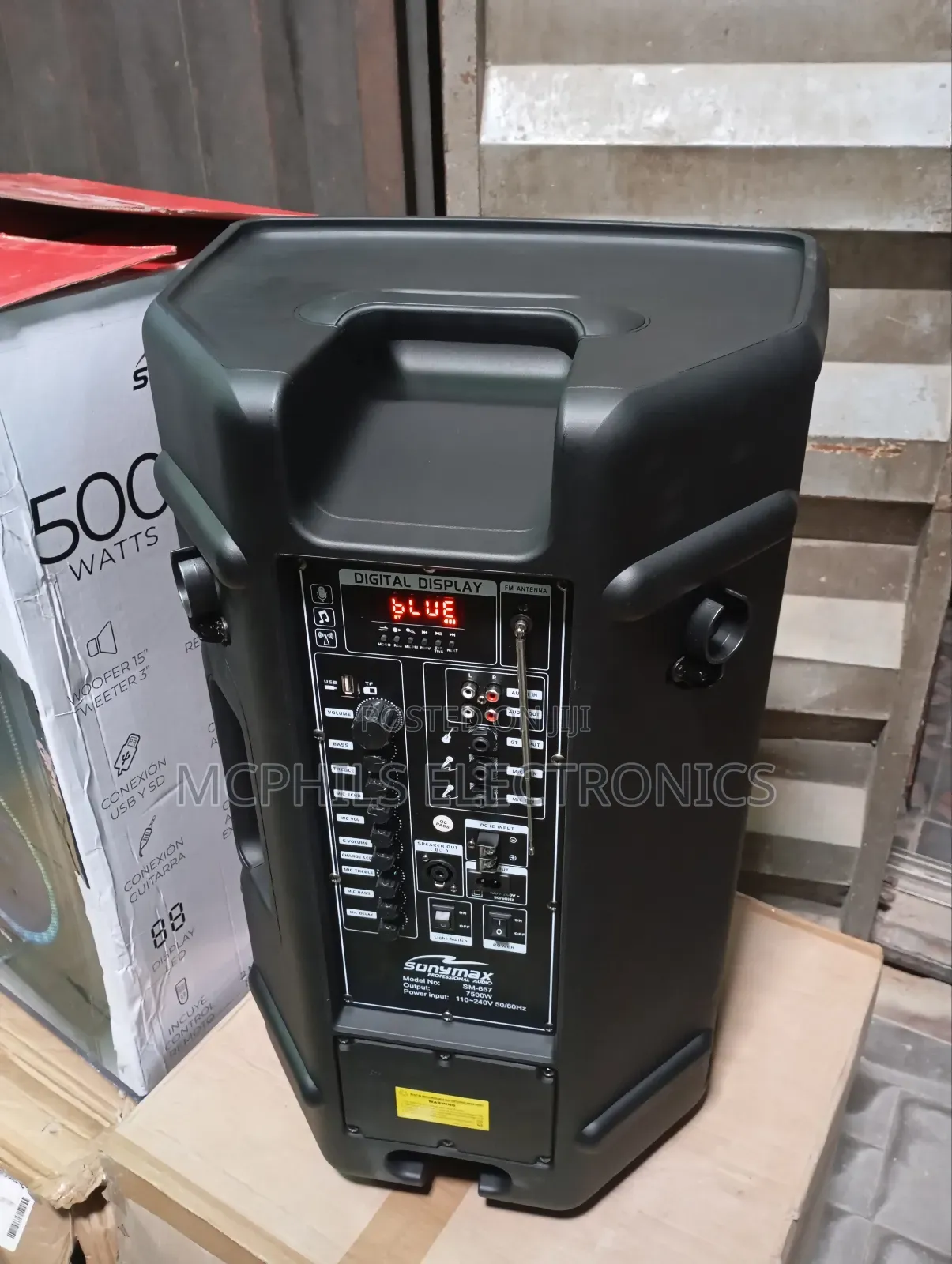 Sunymax Super P.A System Sm667 Pro X15