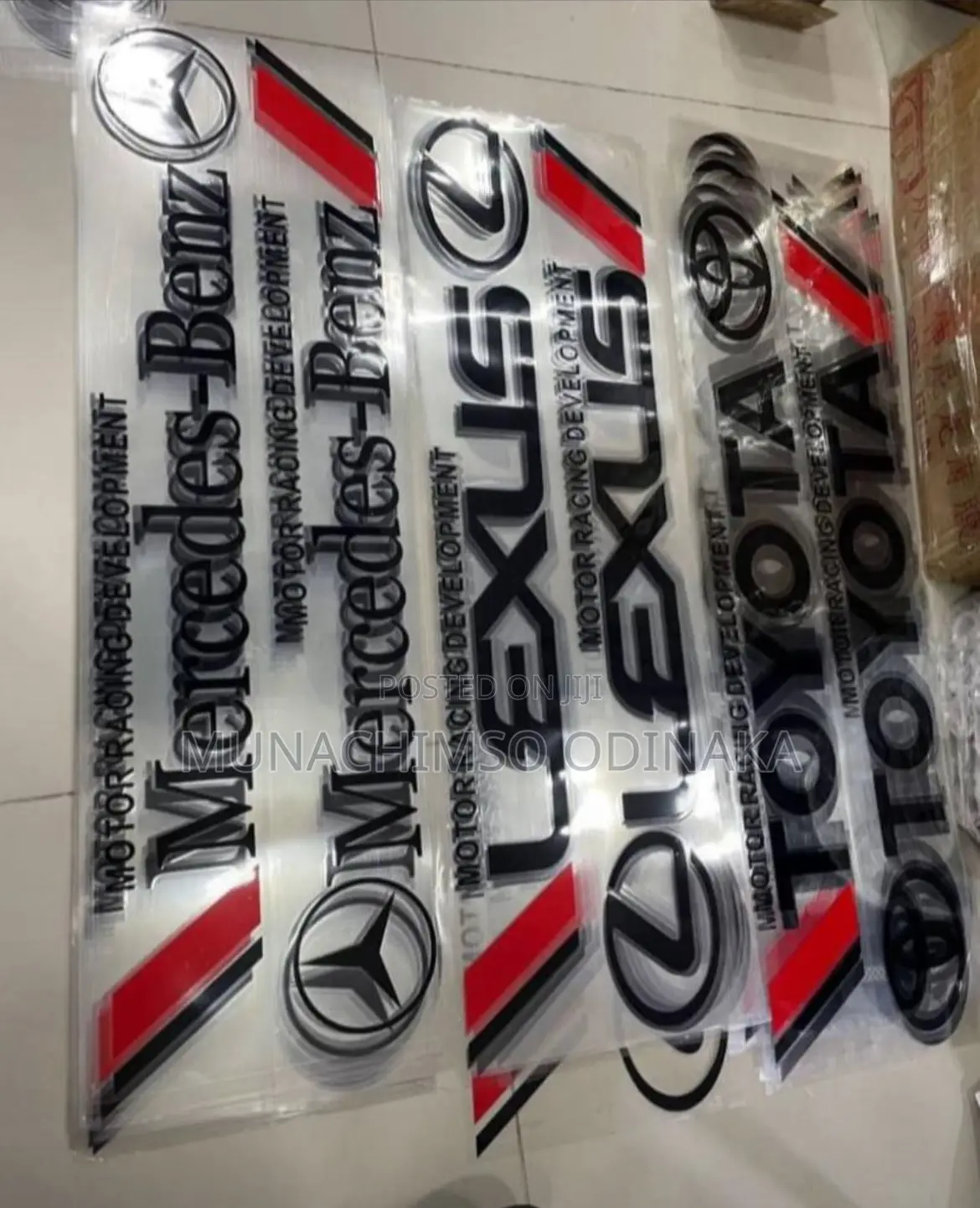 Body Sticker for Toyota,Lexus Mercedes Benz Etc