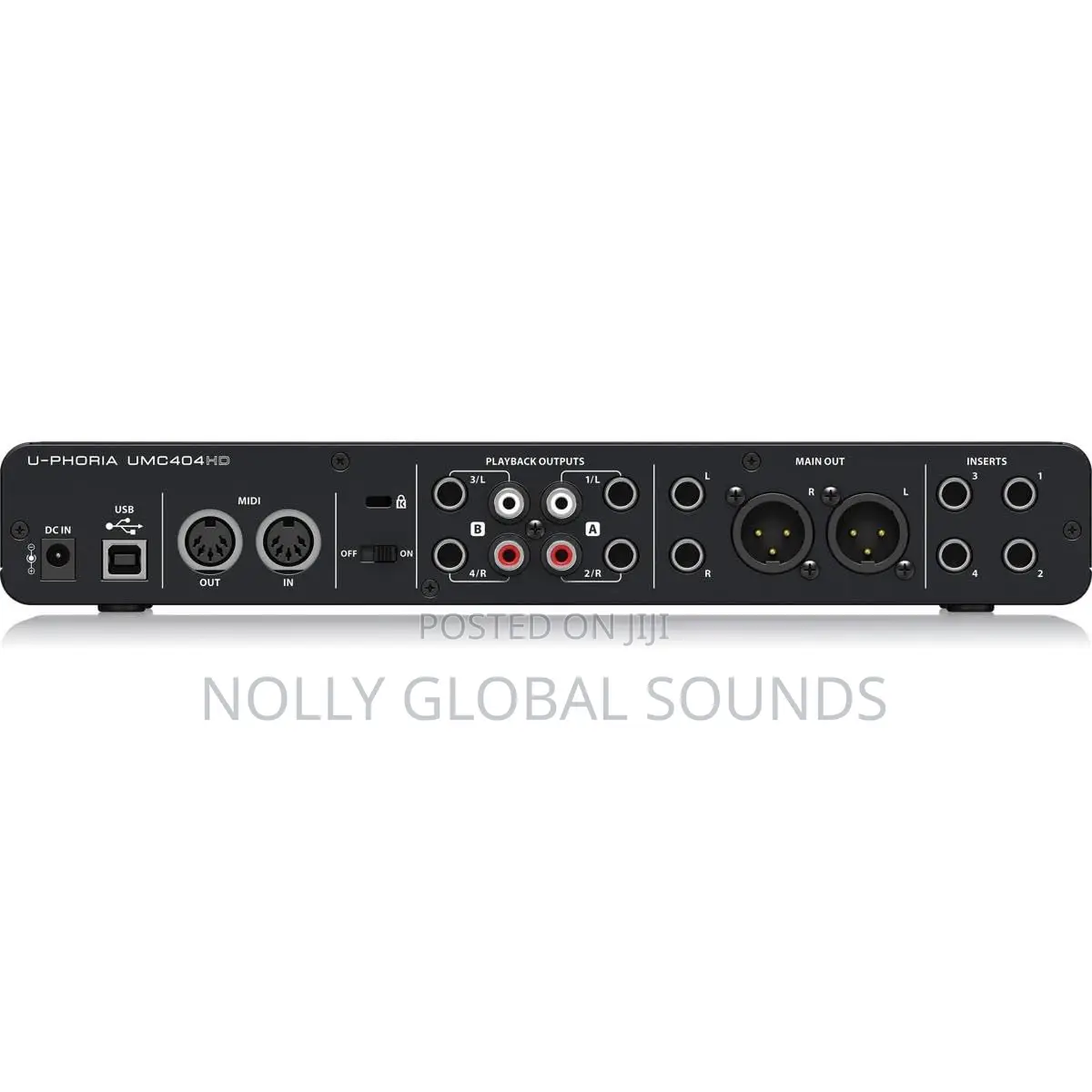 Behringer U-Phoria Umc404hd Usb Audio Interface (Soundcard)