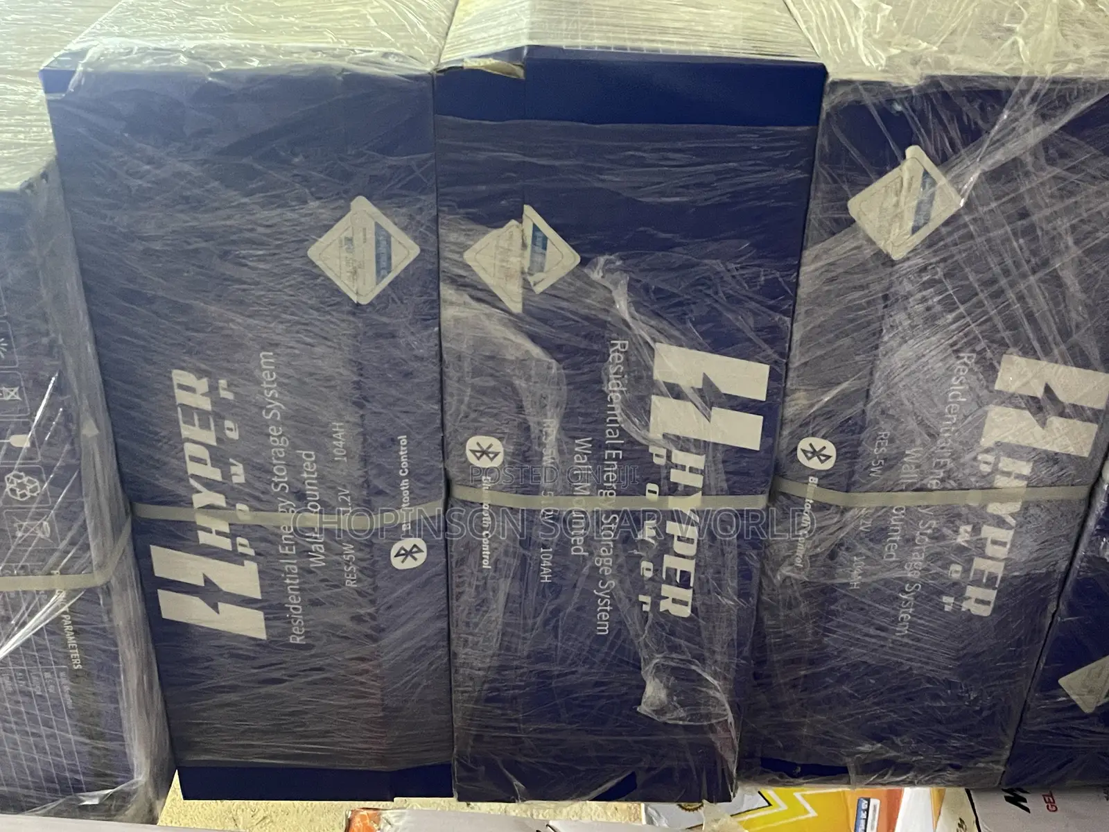 Solar Energy Hyper Lithium Power Ion Battery 5kwh/51.2votts