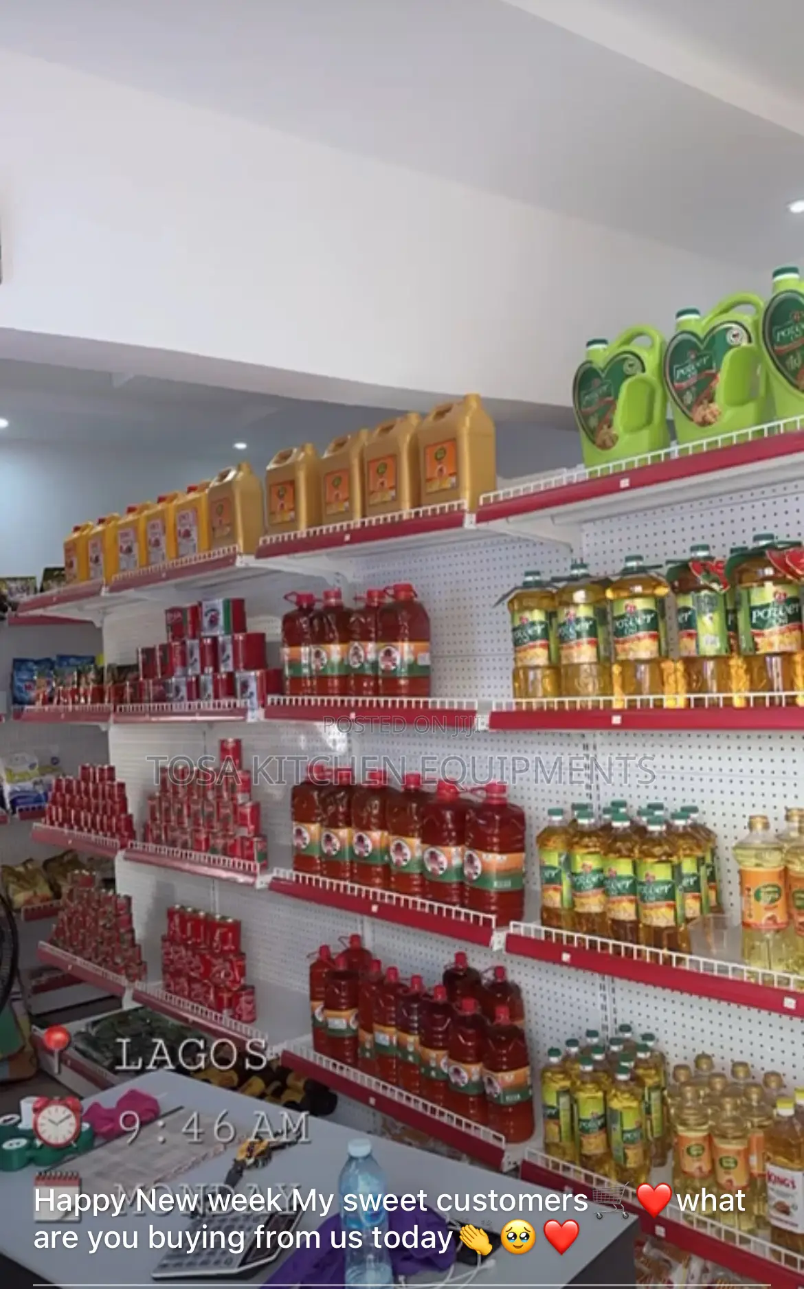 Supermarket Shelves