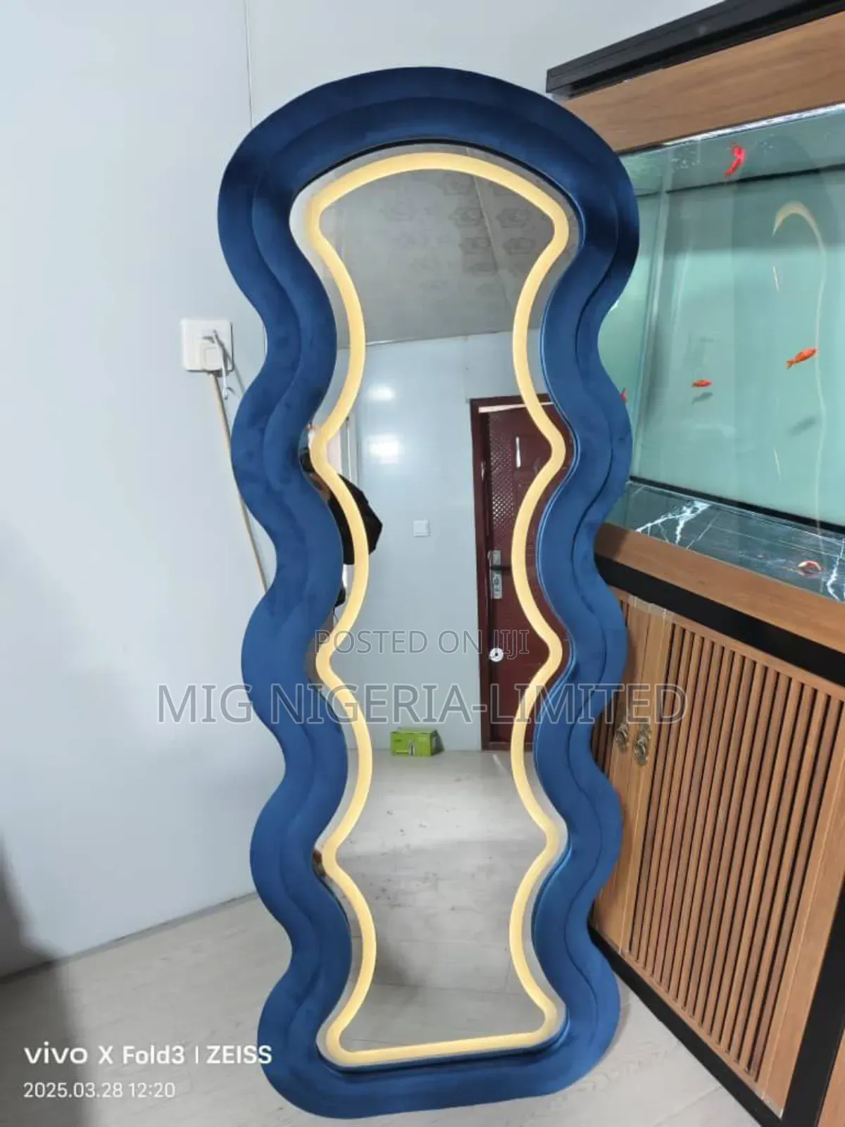 Full Length Giant Mirror With Led Light Very Tall 60cmx160cm